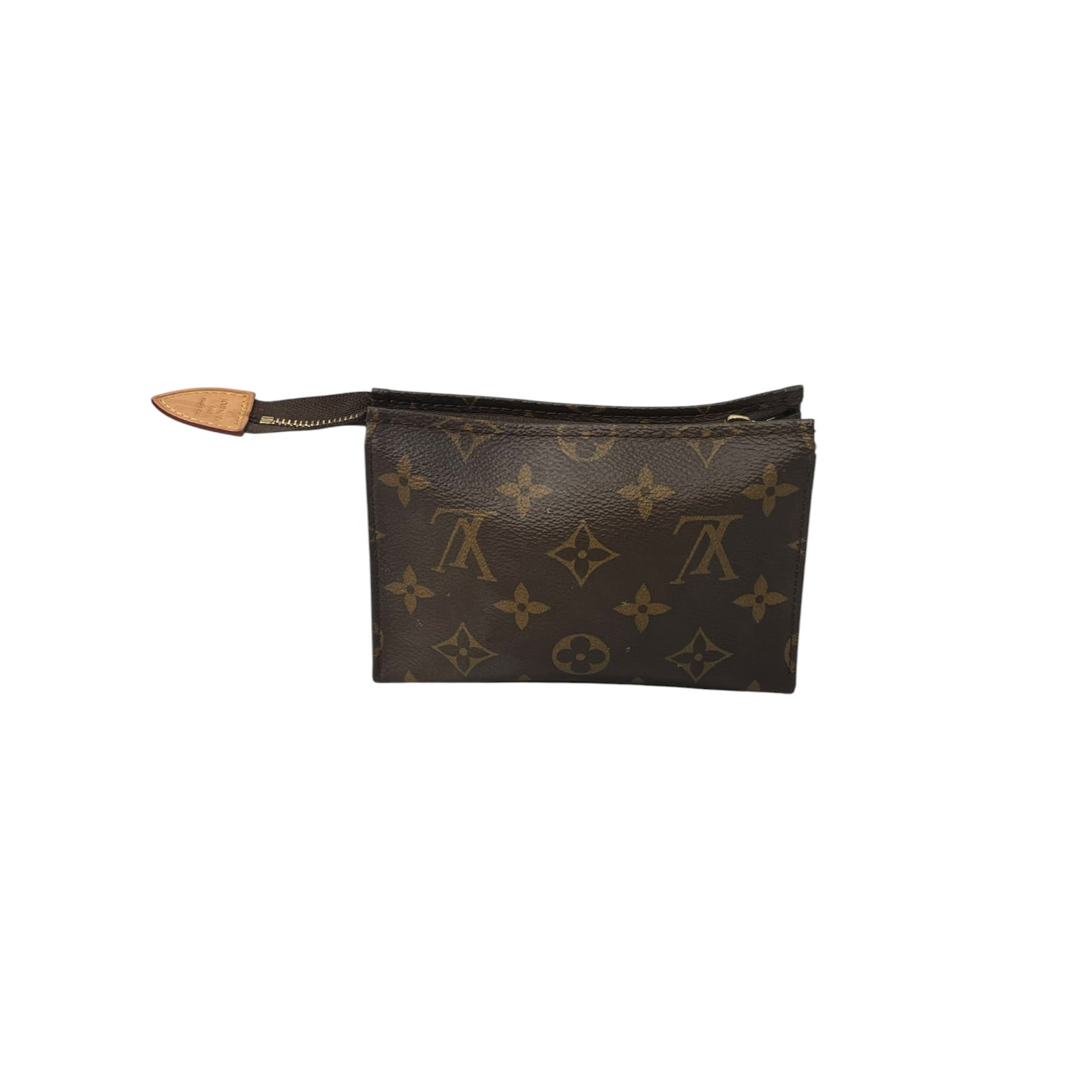 LOUIS VUITTON/Pouch/Monogram/Leather/BRW/mini toiletry bag view 1