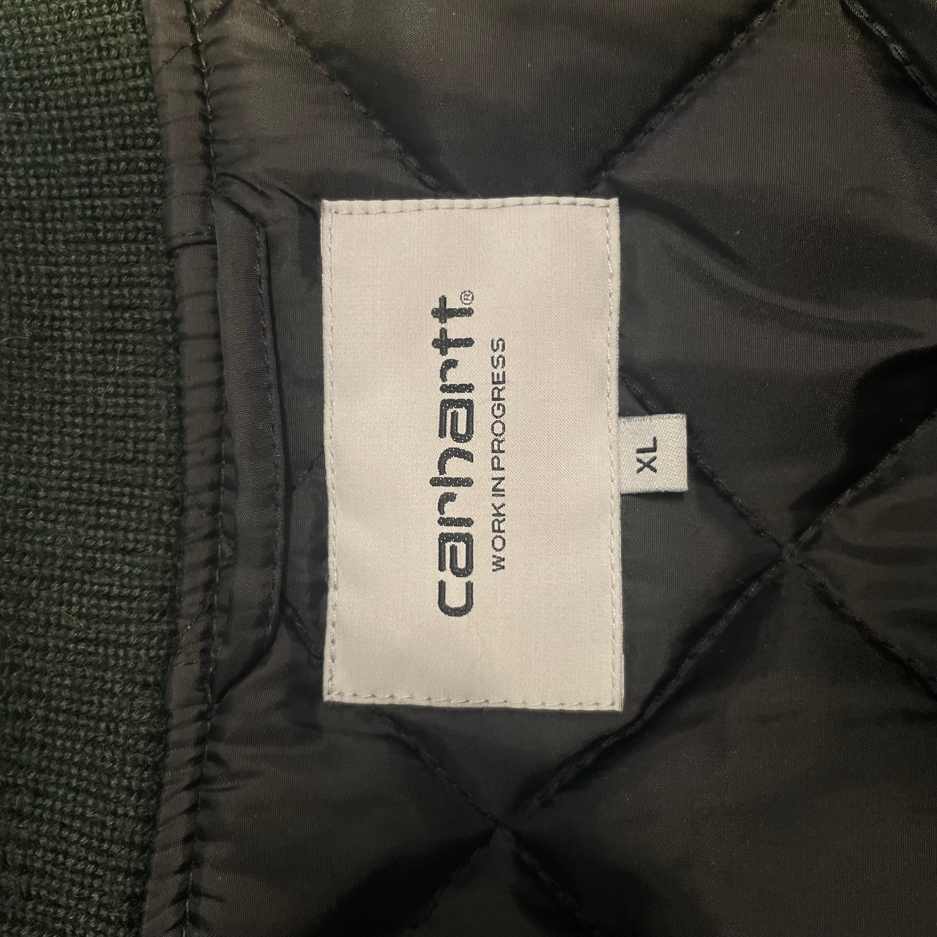 Carhartt/Souvenir Jkt/XL/Cotton/GRN/carhartt v jkt hgrn view 3