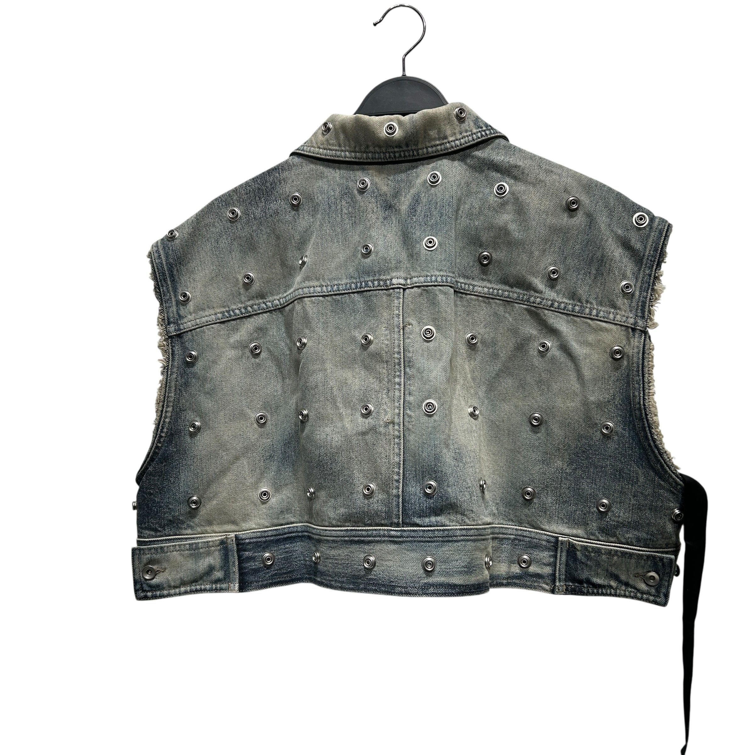 RICK OWENS DRKSHDW/Vest/M/Denim/BLU/ view 2