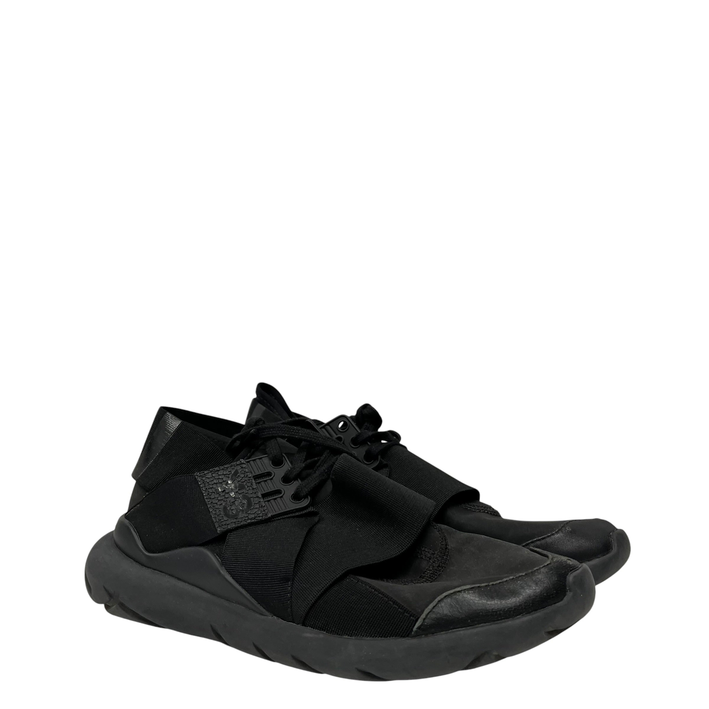 Y-3/Low-Sneakers/US 6.5/Nylon/BLK/BB4694 view 1