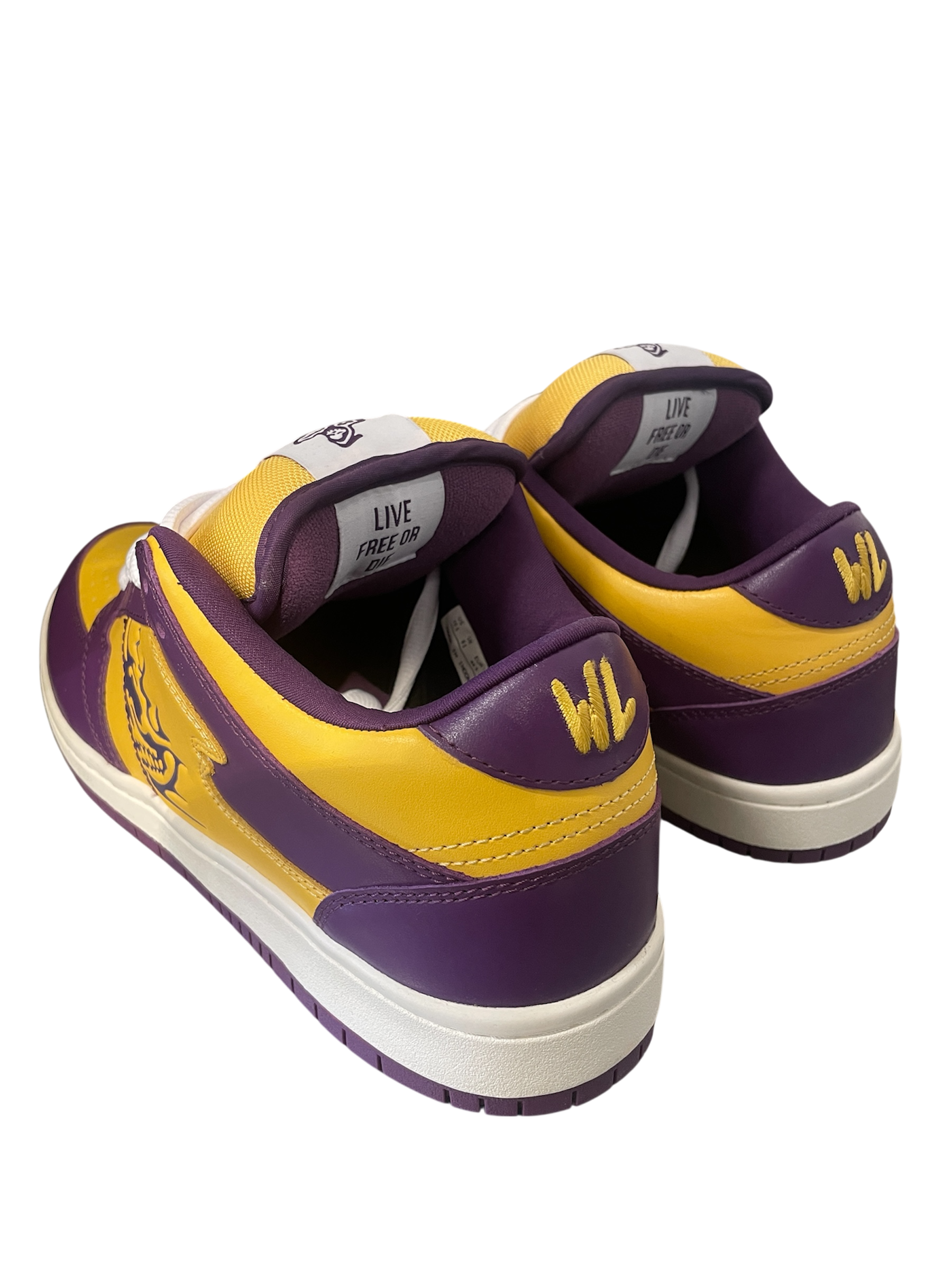 WARREN LOTAS/Low-Sneakers/US 10.5/Leather/YEL/WARREN LOTAS REAPER LA view 2