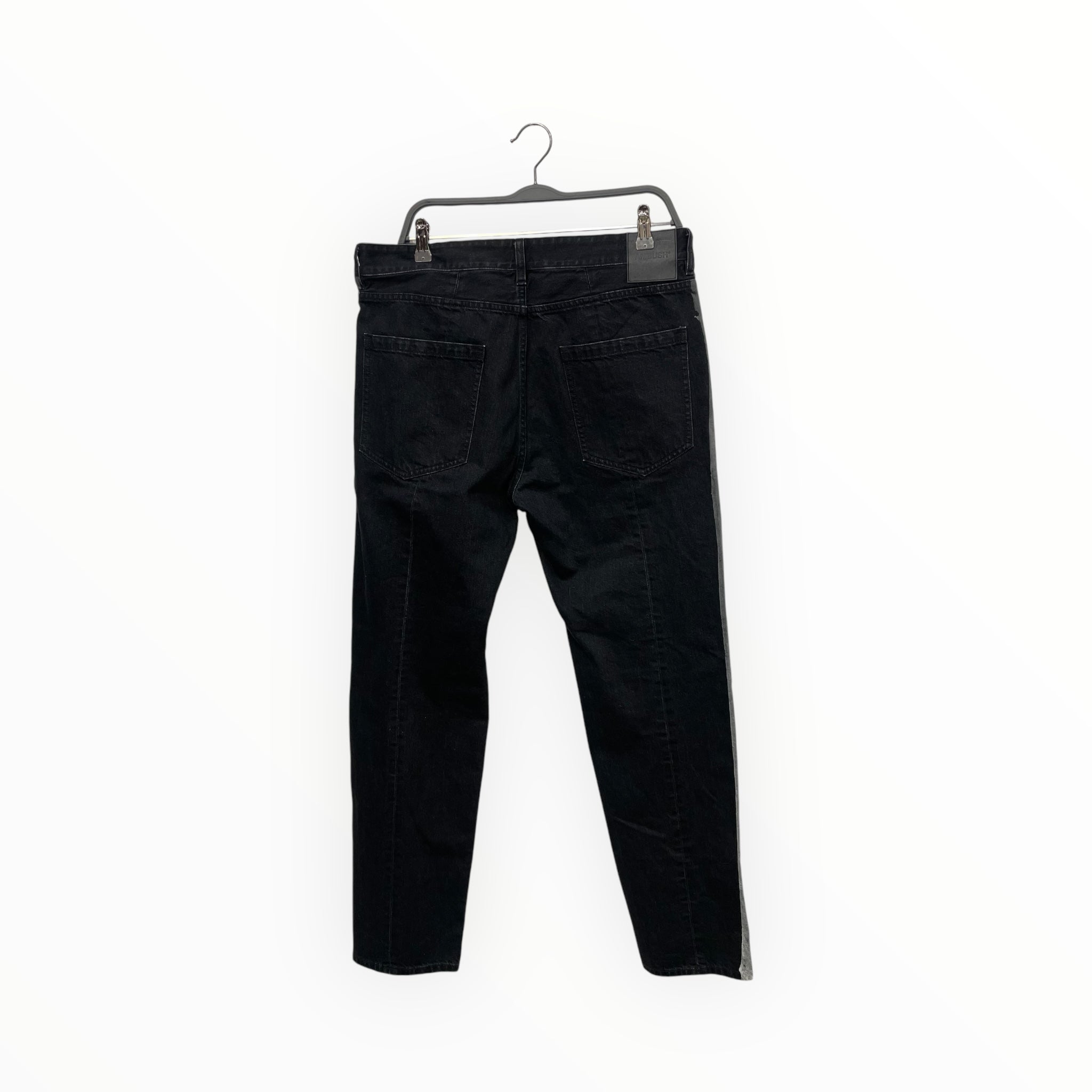 AMBUSH/Straight Pants/3/Cotton/BLK/Button Fly/Stripe/PANTED STRIPE view 2