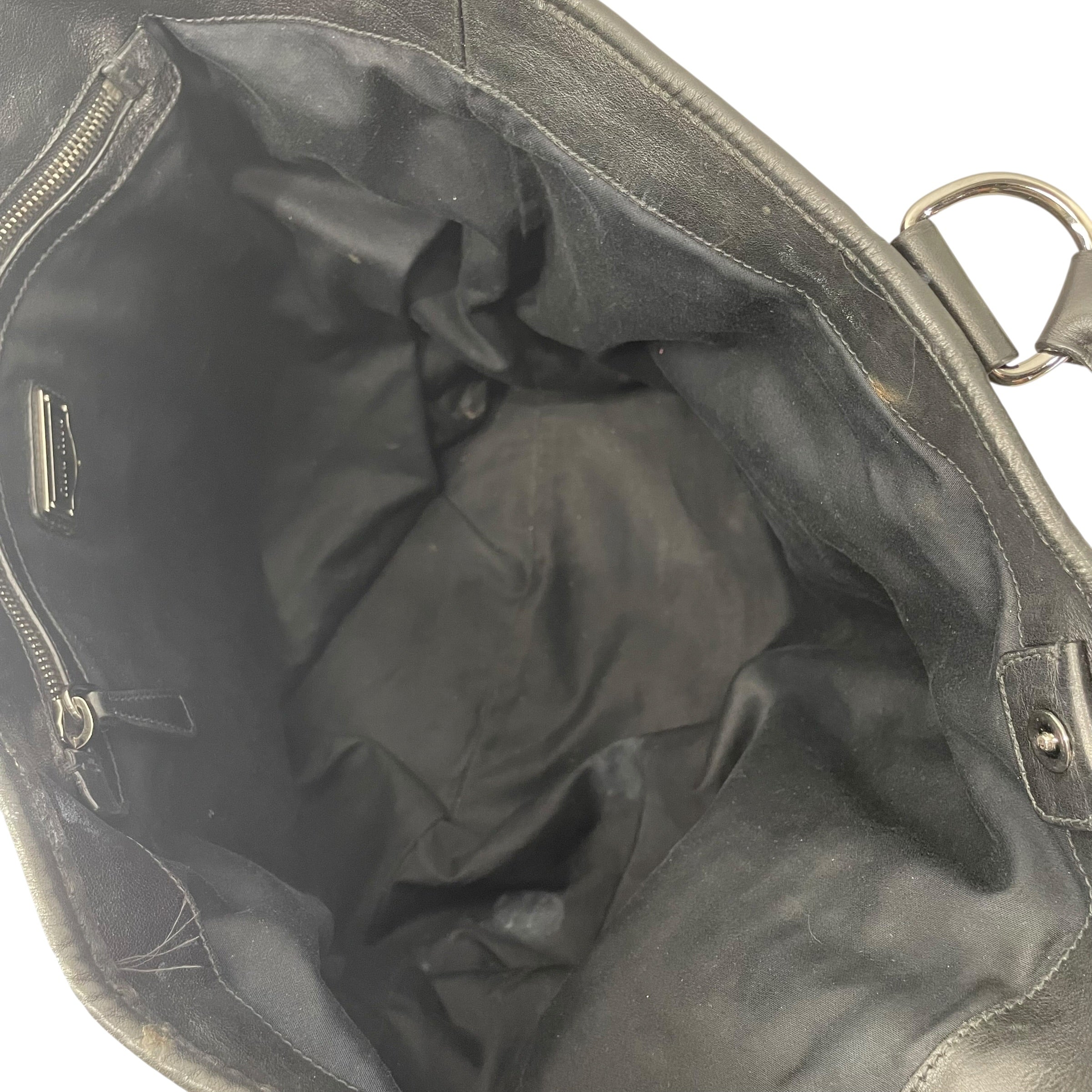 MIU MIU/Bag/Leather/BLK/MIU MIU BLACK LEATHER BAG 146 view 5
