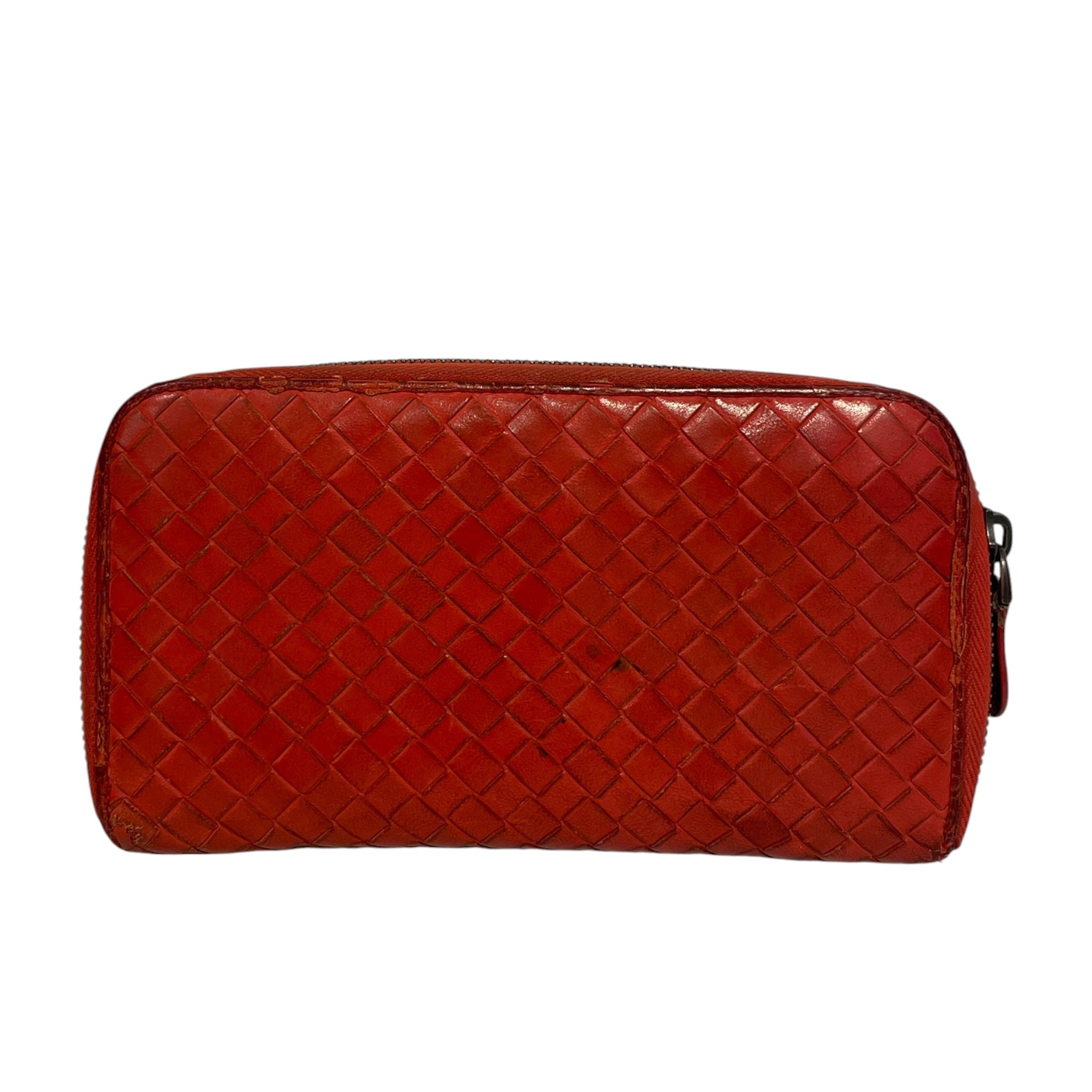 BOTTEGA VENETA/Long Wallet/Leather/RED/L's/M3RJBTC view 2