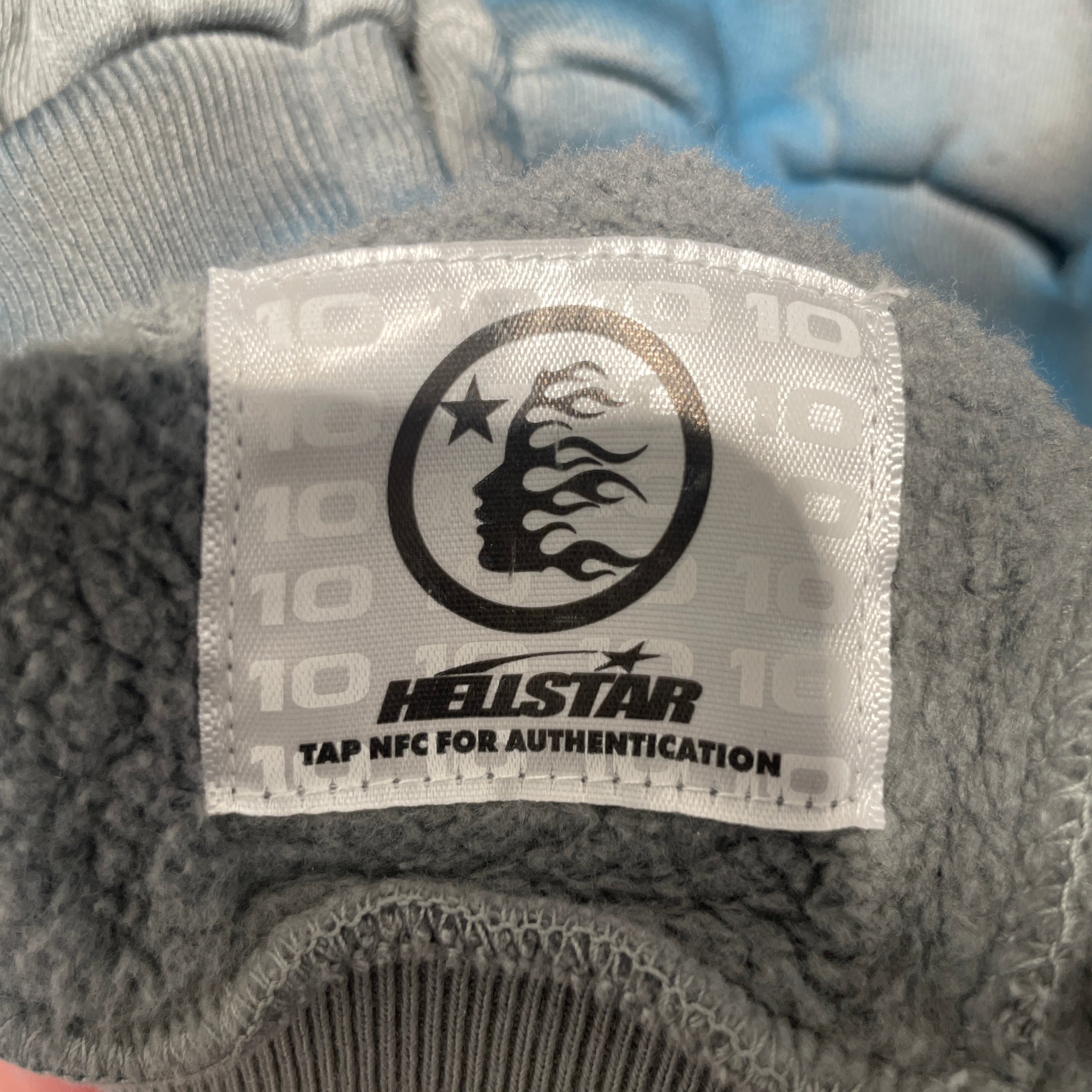 HELLSTAR/Jacket/XS/Cotton/BLU/airbrush view 4