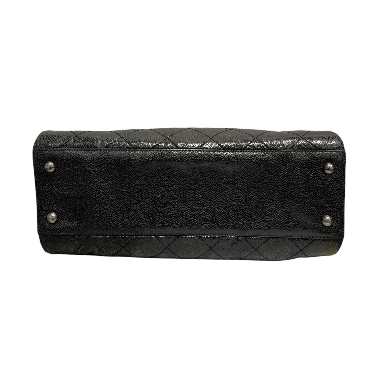 CHANEL/Hand Bag/Leather/BLK/Paris-Edinburgh CC Crave Tote view 4