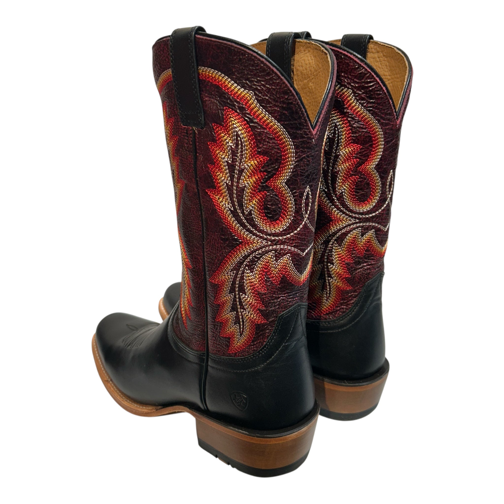 ARIAT/Boots/US 11.5/All Over Print/Leather/BLK/Ariat Futurity Cashout Western view 2