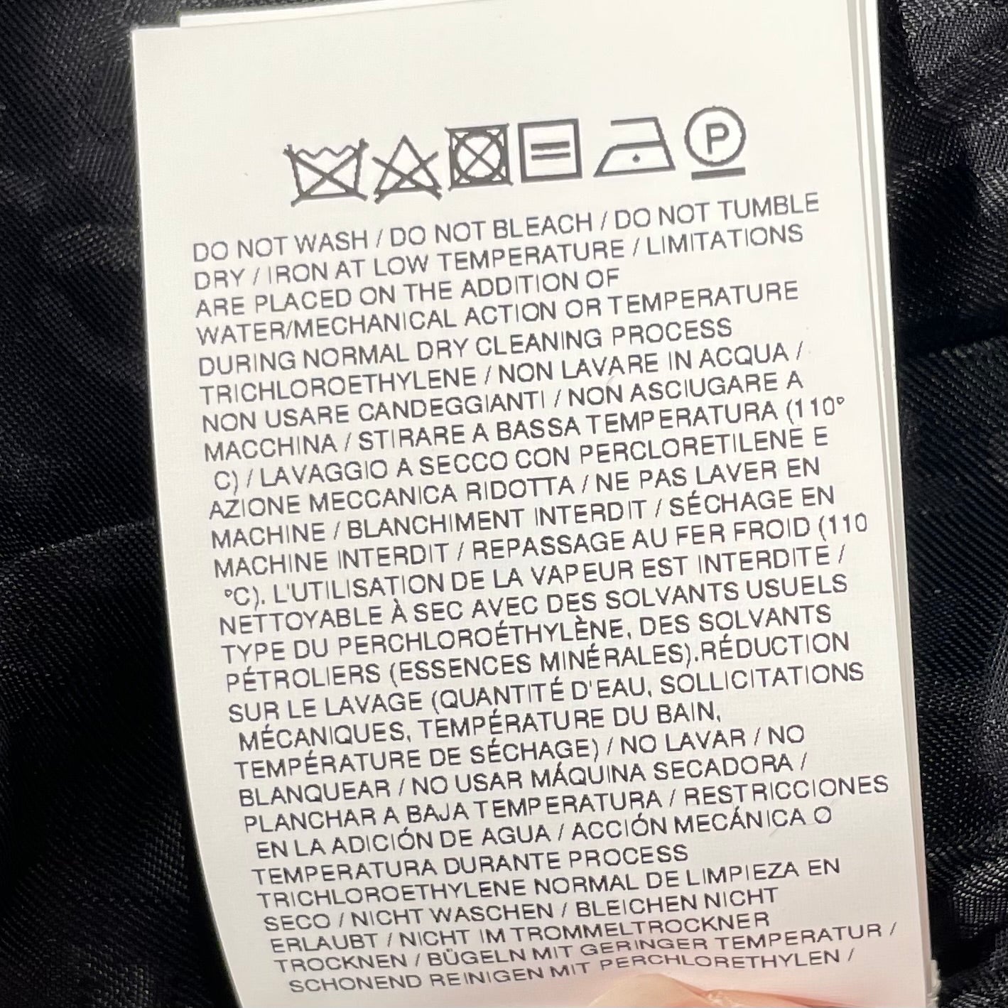 OFF-WHITE/Jacket/XL/Wool/BLK/ view 4