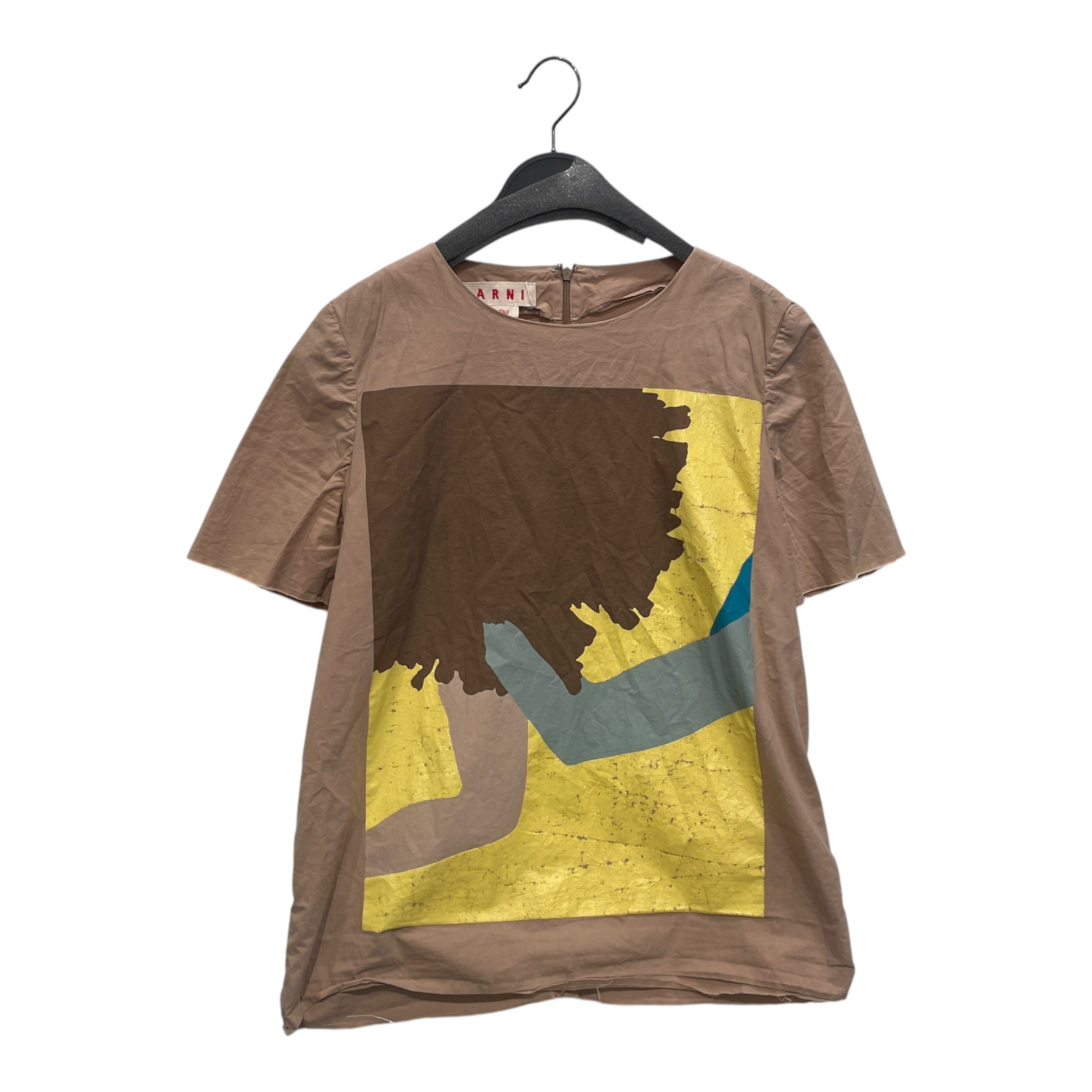 MARNI/Tank Top/42/Cotton/BEG/Graphic/ view 1