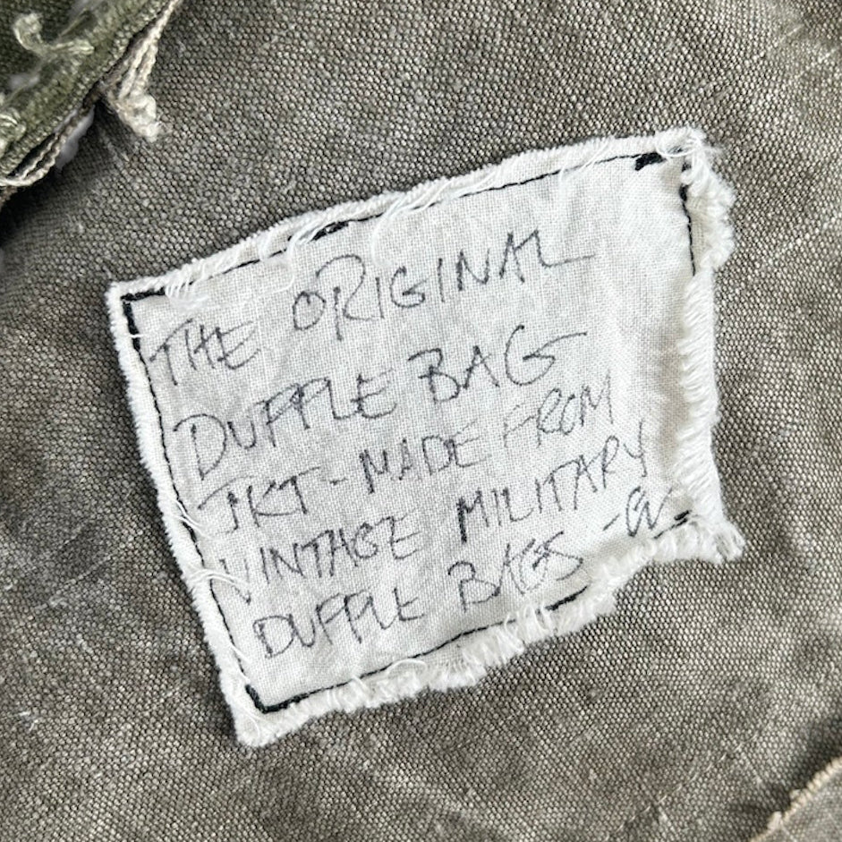 GREG LAUREN/Tailored Jkt/1/Cotton/KHK/military tent material view 4