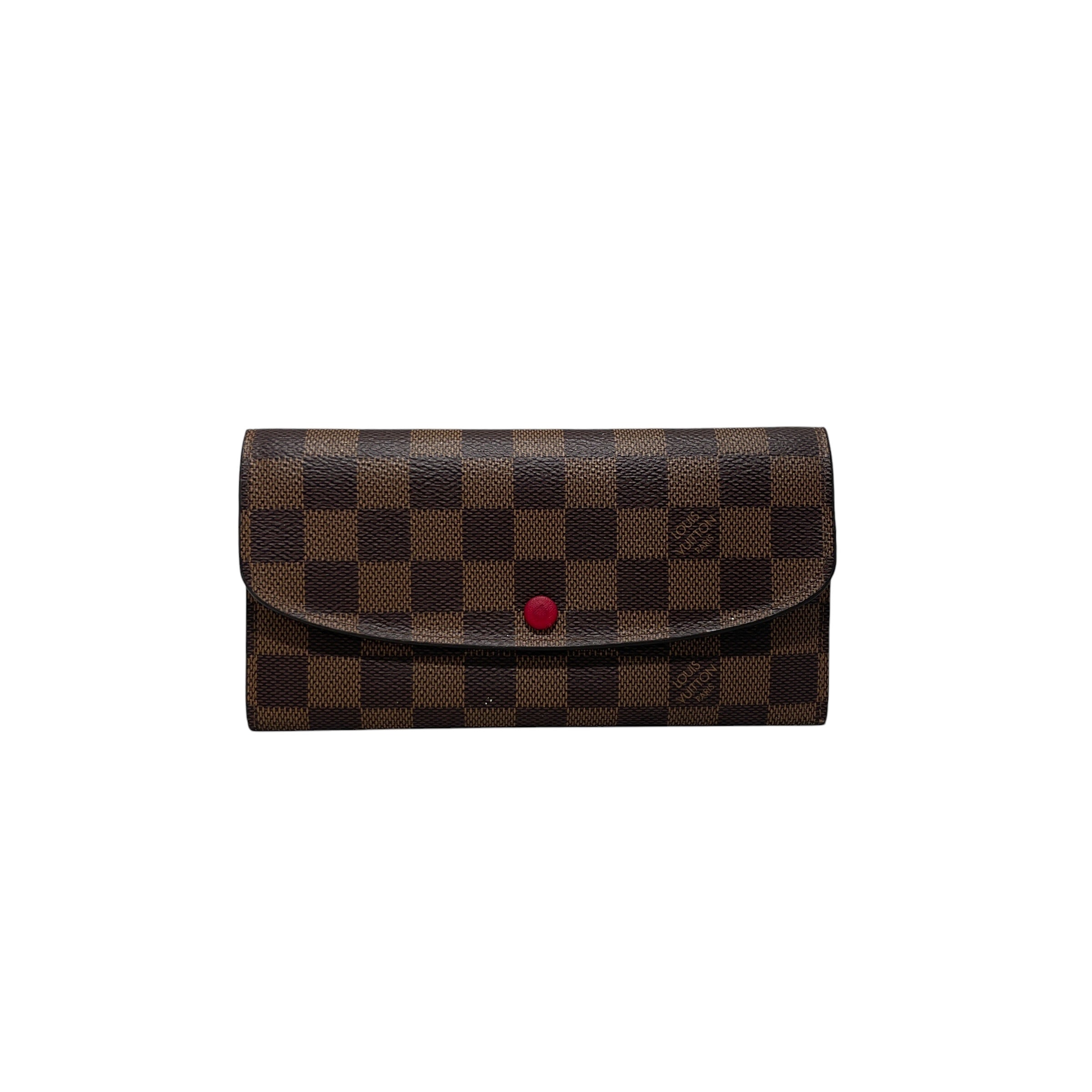 LOUIS VUITTON/Long Wallet/Leather/BRW/L's/ta0148 portefeuille view 1