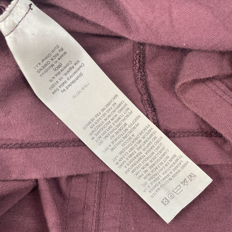 Rick Owens/T-Shirt/M/Cotton/BRD/BASIC LONG TEE