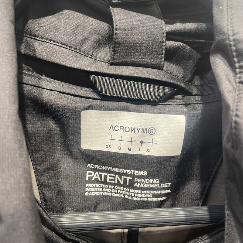 ACRONYM/Windbreaker/L/Gore-Tex/BLK/J36-WS