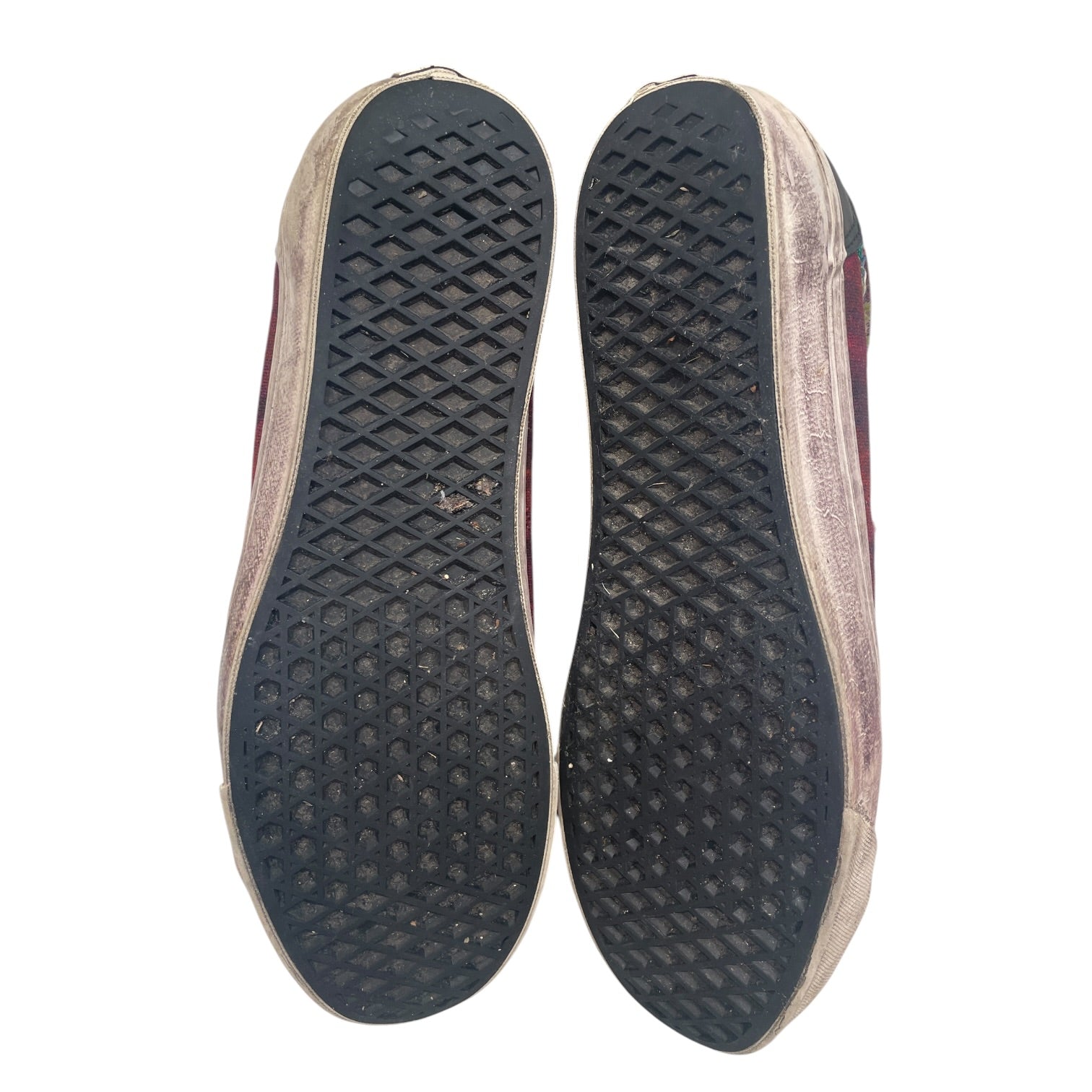VANS/Low-Sneakers/US 13/All Over Print/Cotton/MLT/VANS RED BLK OLD SKL WITH PINS view 8