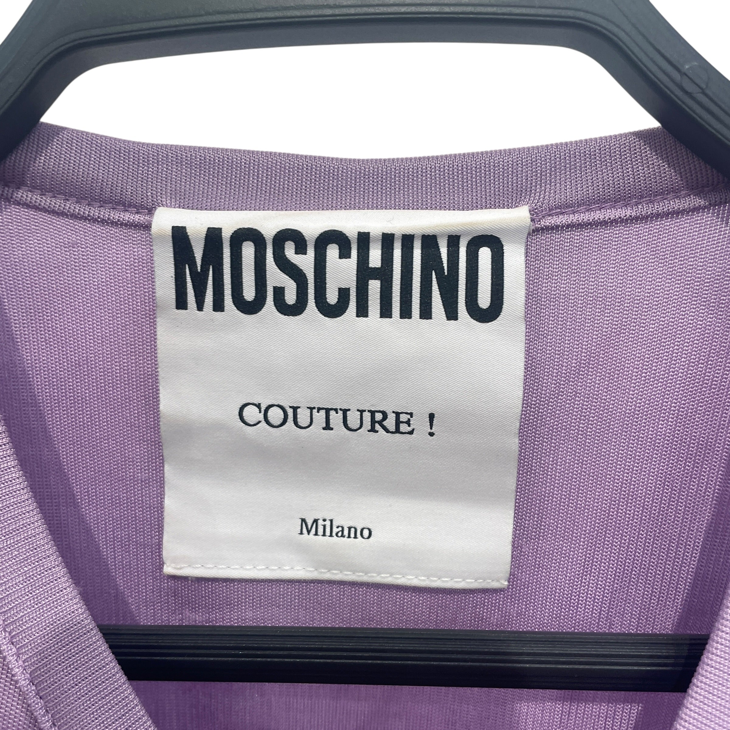 MOSCHINO/T-Shirt/Rayon/PPL/FLORAL ELEPHANT view 3