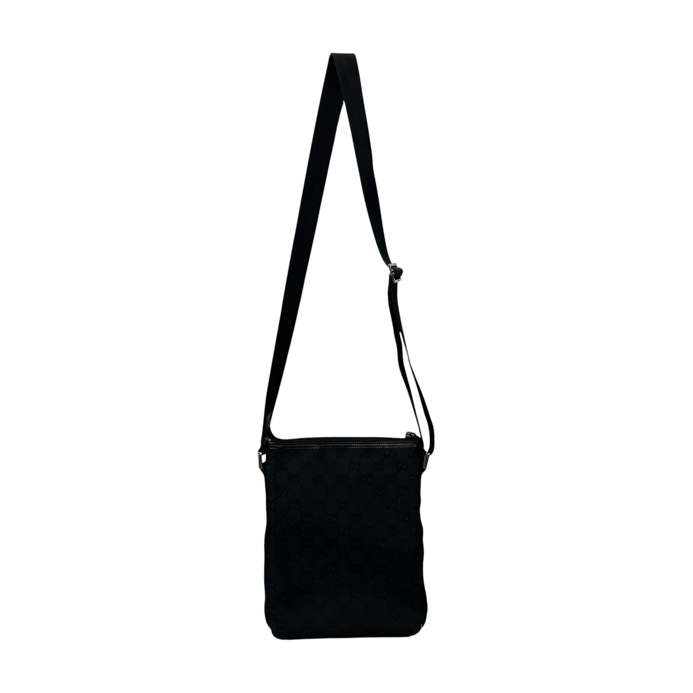 GUCCI/Cross Body Bag/All Over Print/Cotton/BLK/92646002214 view 2