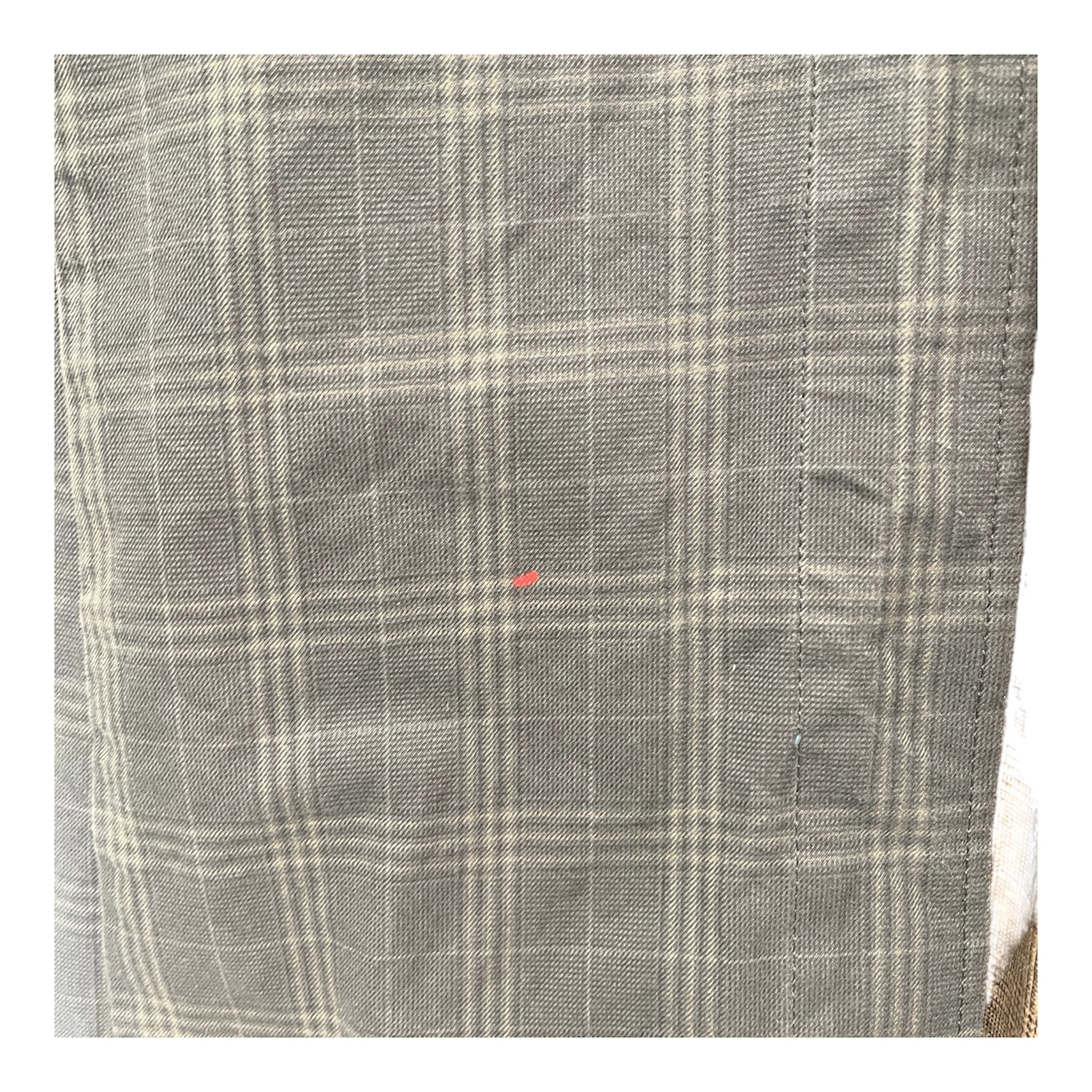Maison Margiela/H&M/Trench Coat/S/Cotton/BRW/Single Breasted/Plaid/FUSION TRENCH COAT view 6