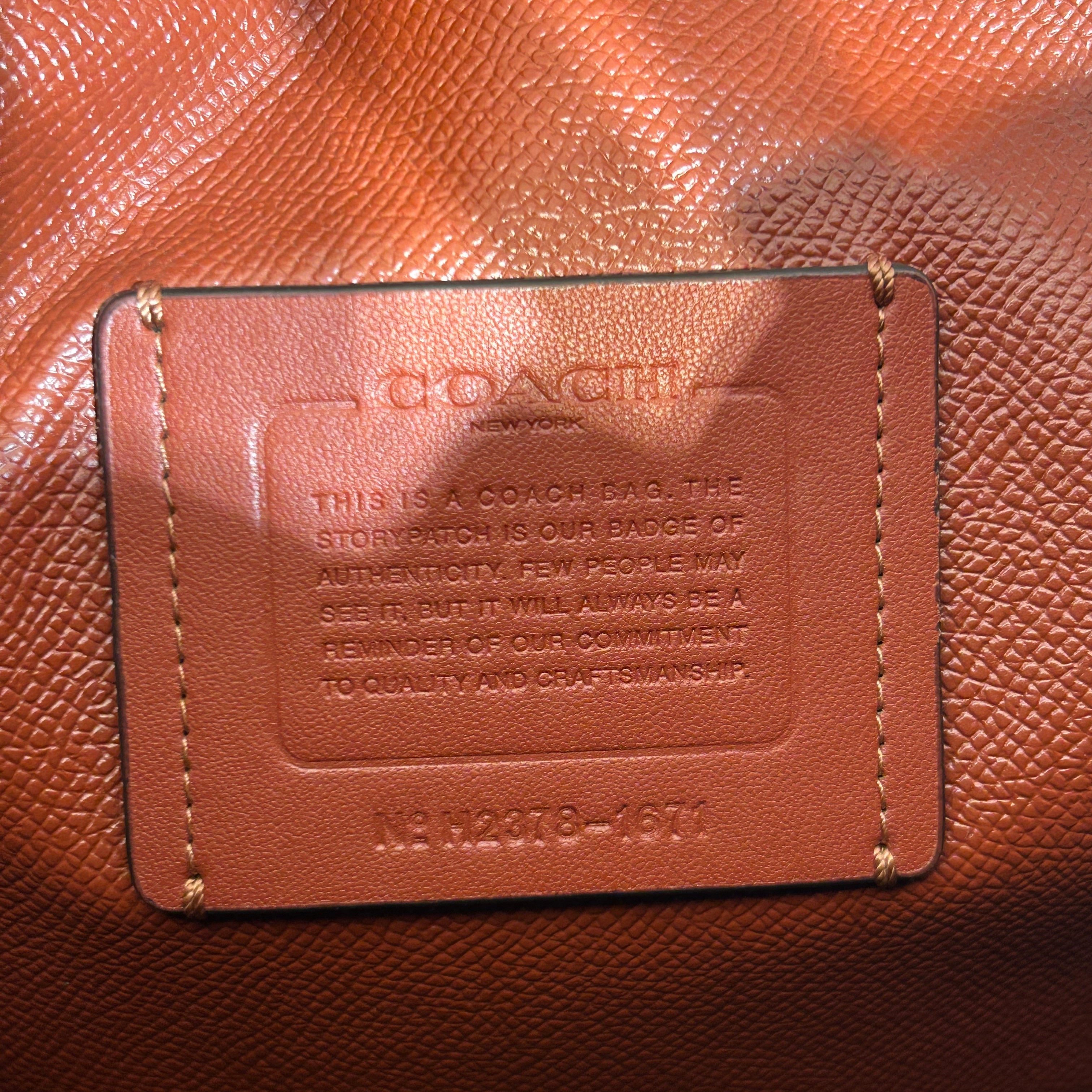 COACH/Bag/Leather/BEG/1671 view 3