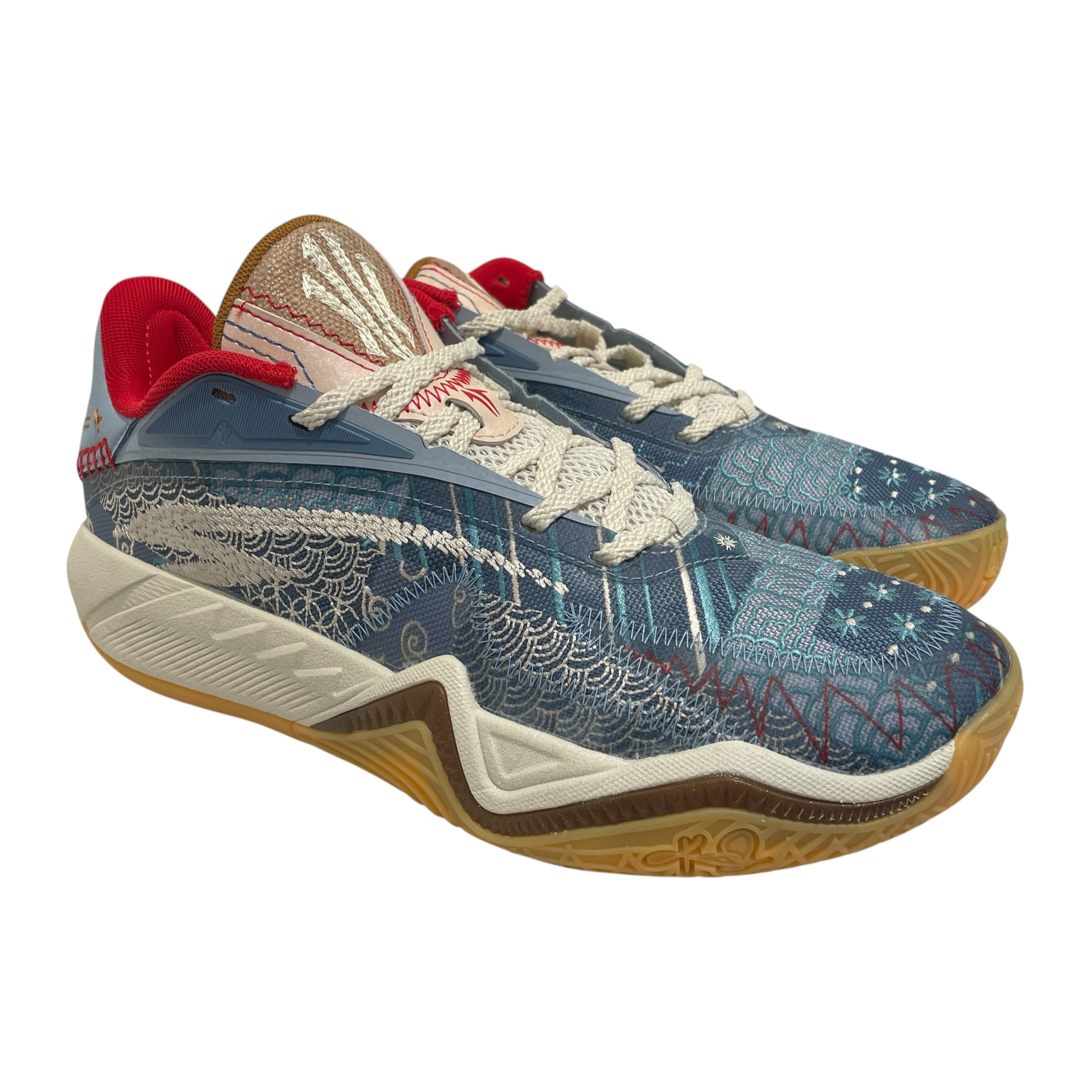 ANTA/Politics/Low-Sneakers/US 9.5/All Over Print/Cotton/IDG/Kai 3 Patchwork view 1