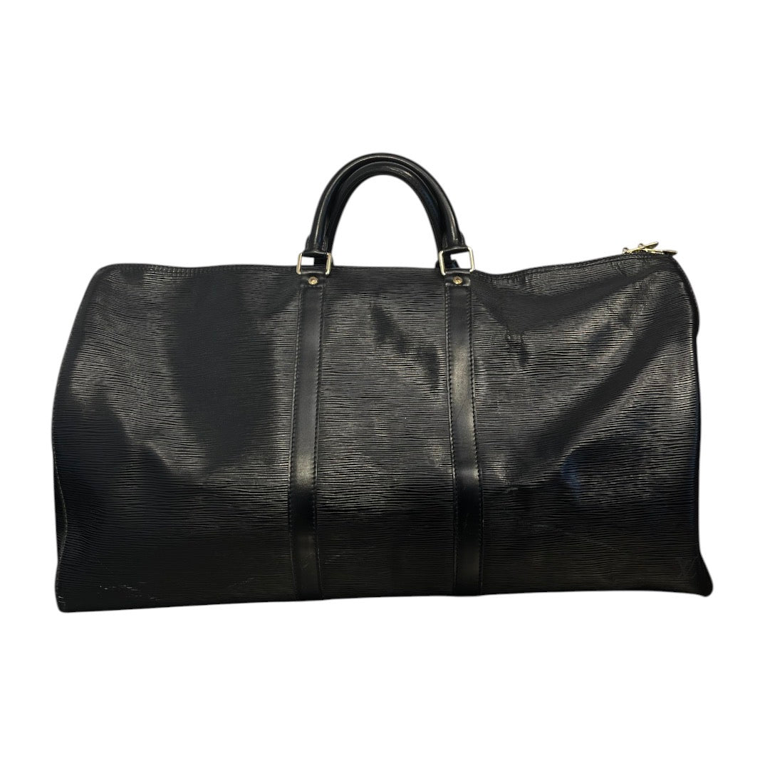 LOUIS VUITTON/Luggage/Leather/BLK/EPI LEATHER KEEPALL view 2