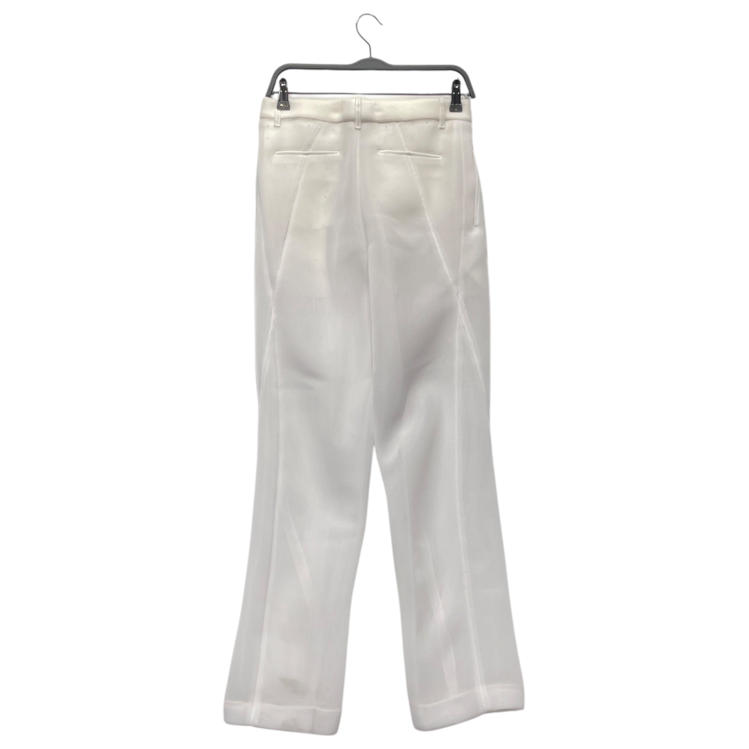 PETER DO/Straight Pants/40/Polyester/WHT/SS 22 view 2