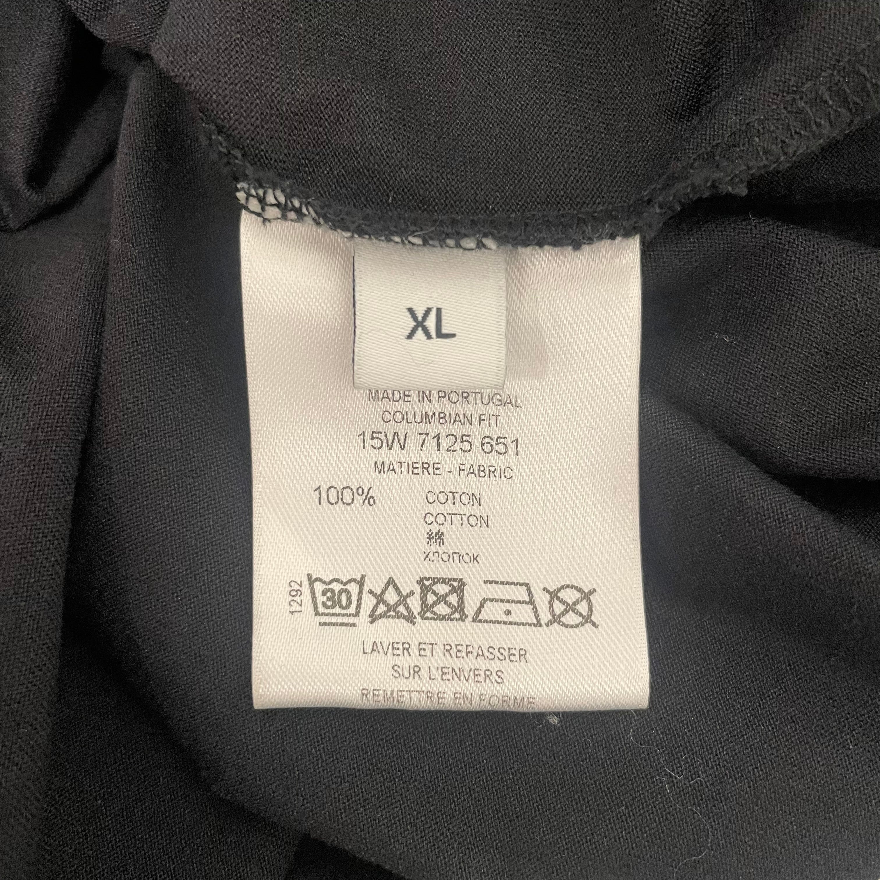 GIVENCHY/T-Shirt/XL/Cotton/BLK/Graphic/BOTTOM SKULL TEE view 4