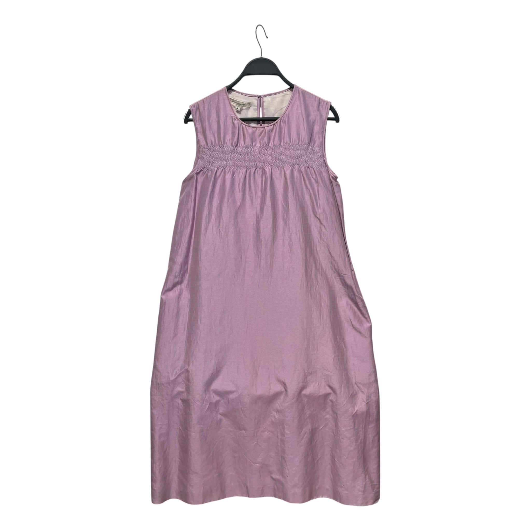 MARC JACOBS/SL Dress/8/Linen/PPL/Maxi Length/lavendar long linen view 1