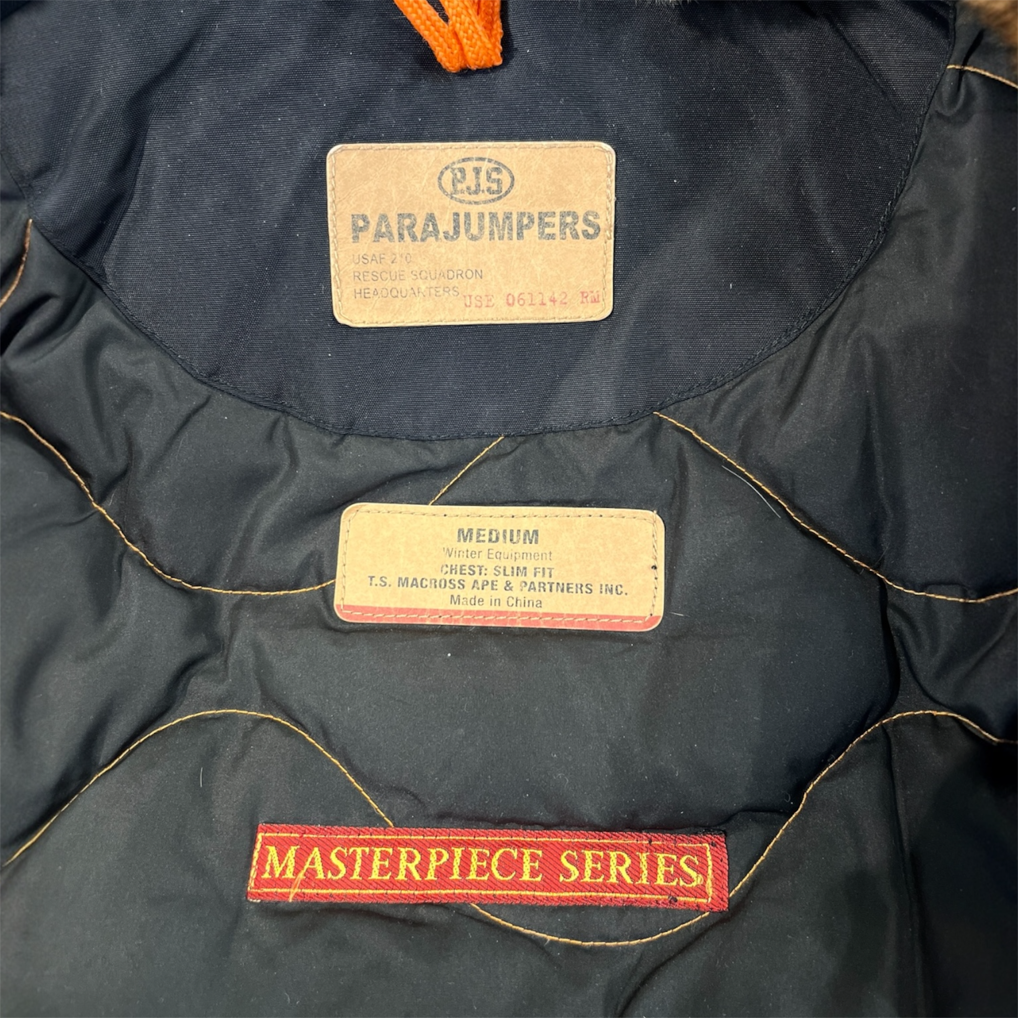 PARAJUMPERS/Jacket/M/Nylon/BLK/Parajumpers Fur Hooded Jkt view 3