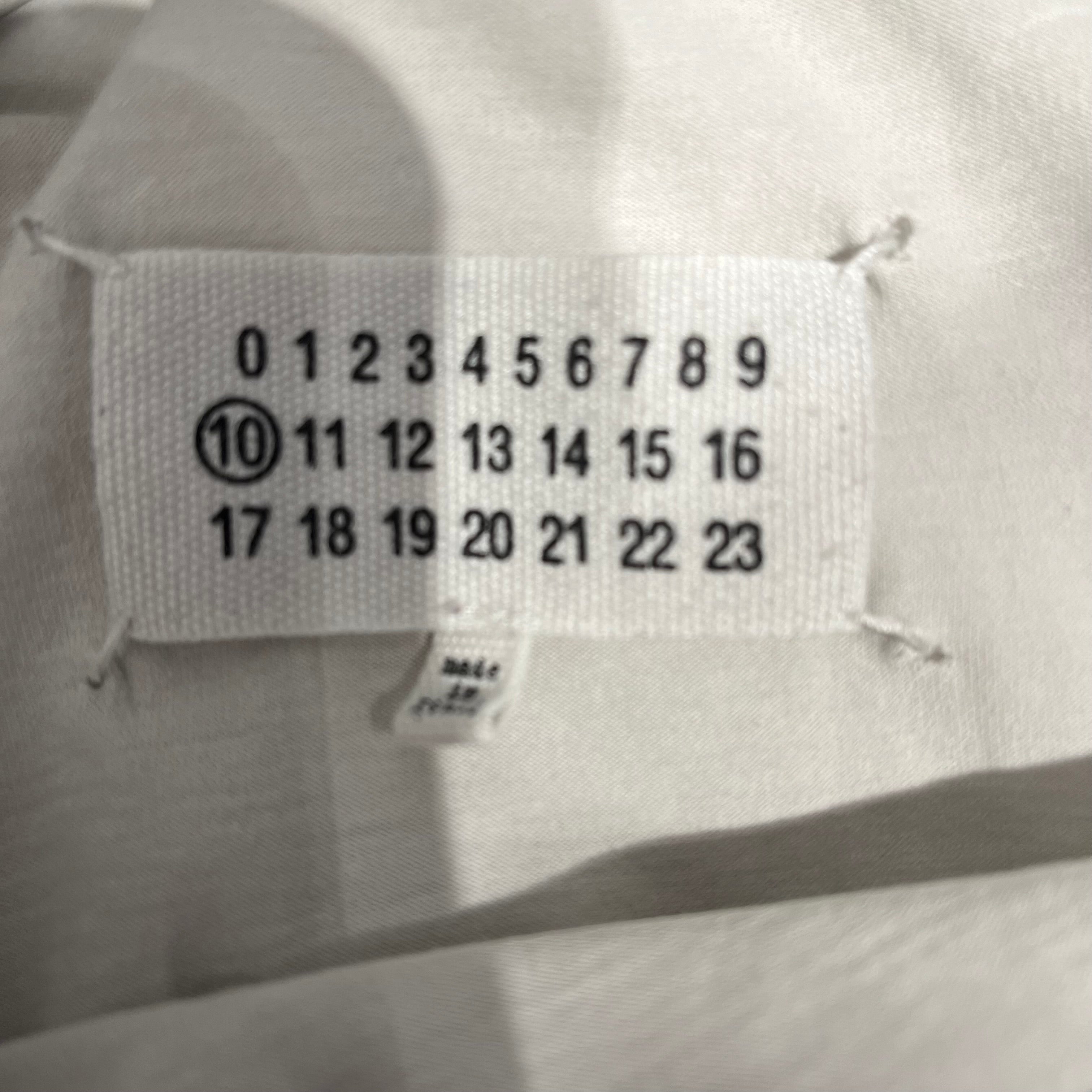 Maison Margiela/T-Shirt/48/Cotton/WHT/MARGELA ATELIER POCKET SHIRT view 3