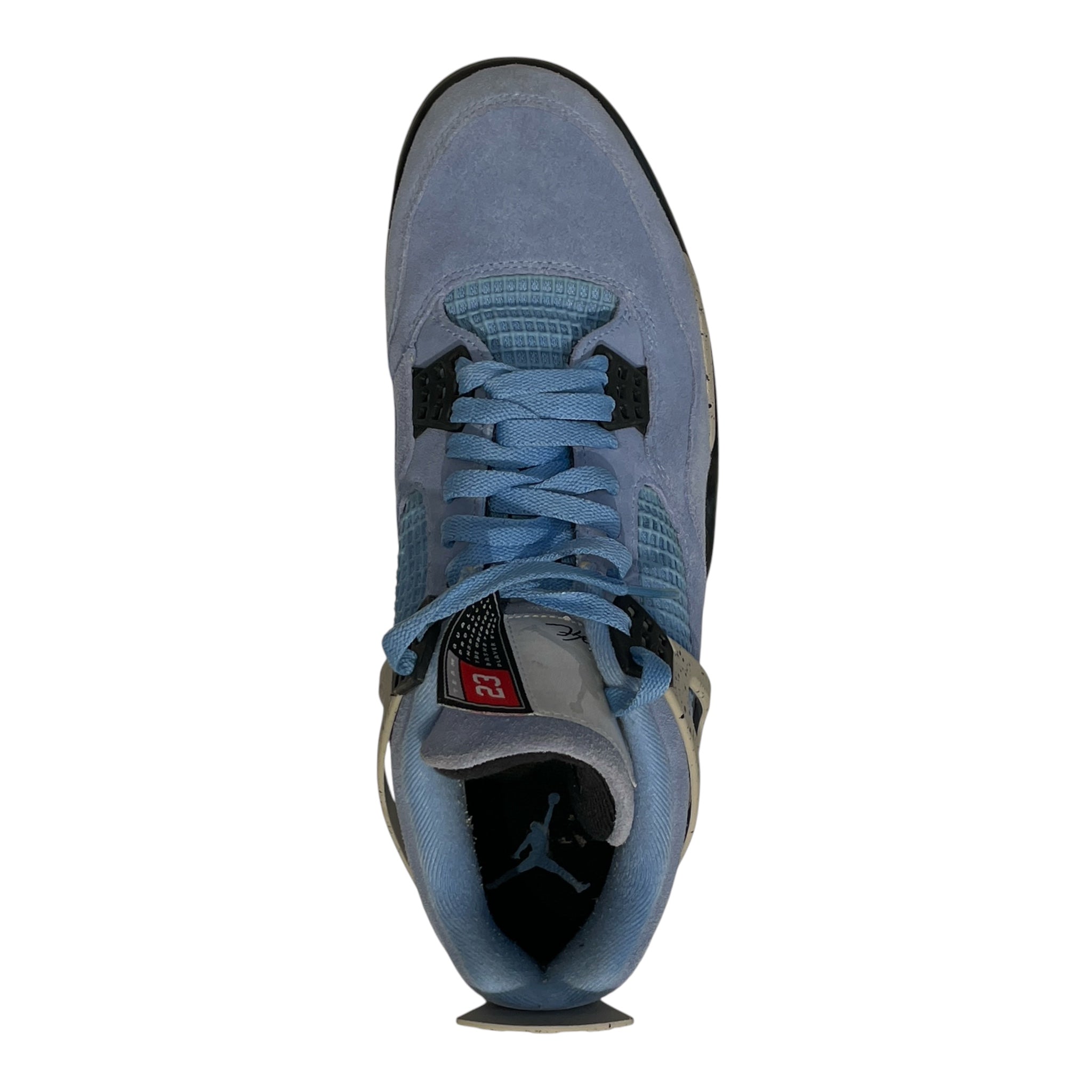 NIKE/AIR JORDAN 4 RETRO/Hi-Sneakers/US 12/Suede/BLU/CT8527-400 view 3