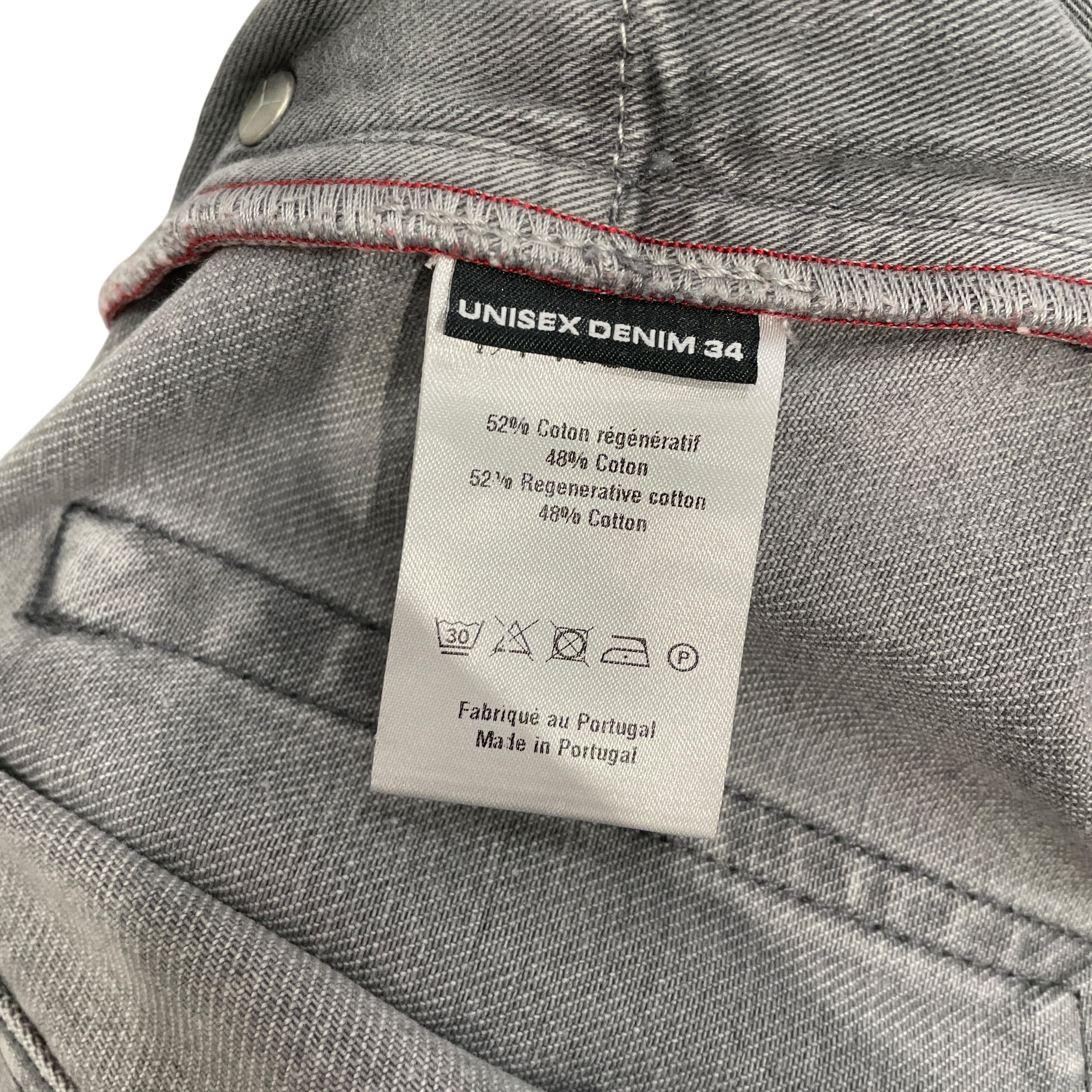 Y/PROJECT/Pants/34/Denim/GRY/Y PROJECT BANANA JEANS GRY view 5