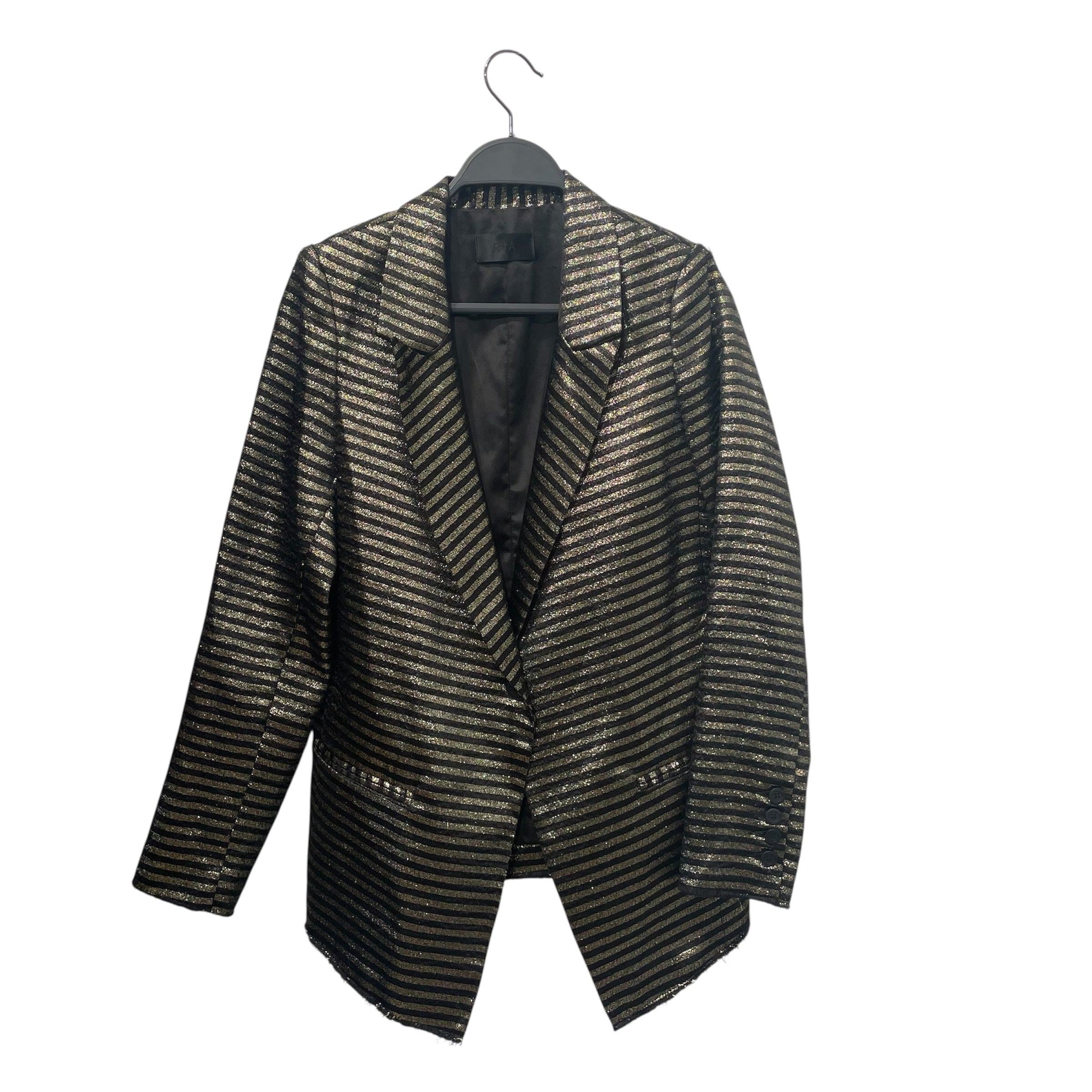 RtA/Coat/XS/Cotton/BLK/GOLD/BLK view 1