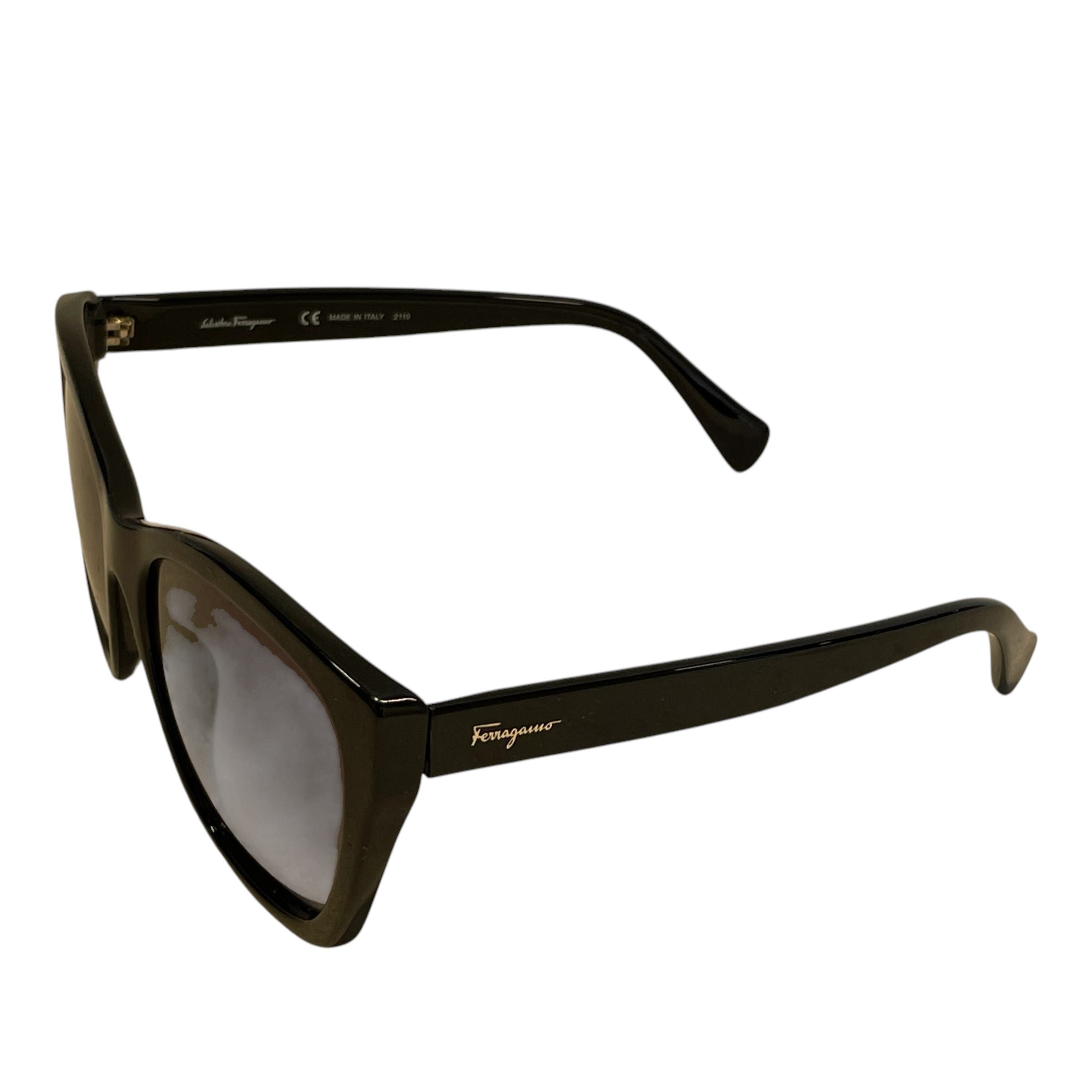 Salvatore Ferragamo/Sunglasses/Plastic/BLK/L's/SF957S OMBRE LENSES/ OVERSIZED view 2