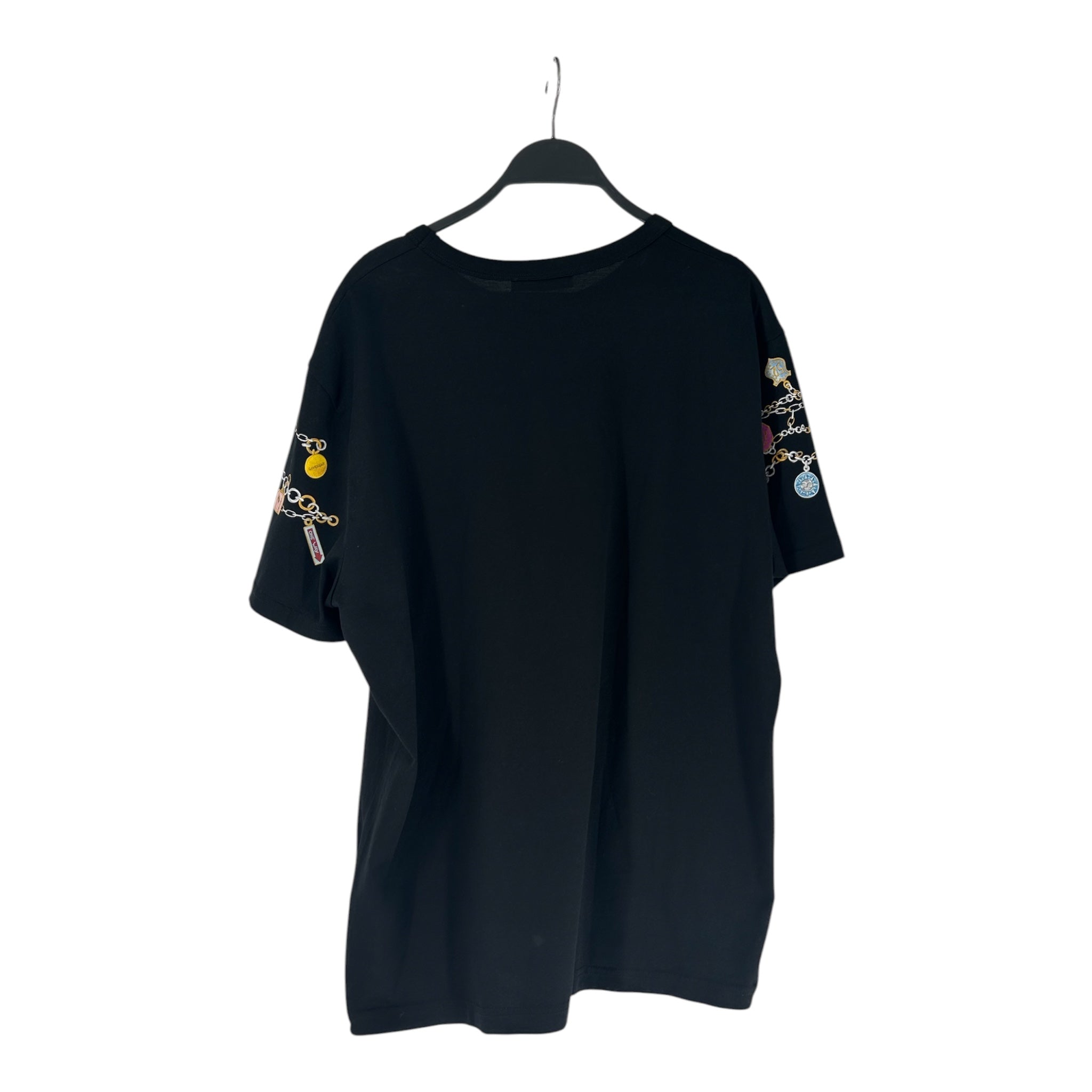 GIVENCHY/T-Shirt/M/Cotton/BLK/CHAINS JEWELS view 2