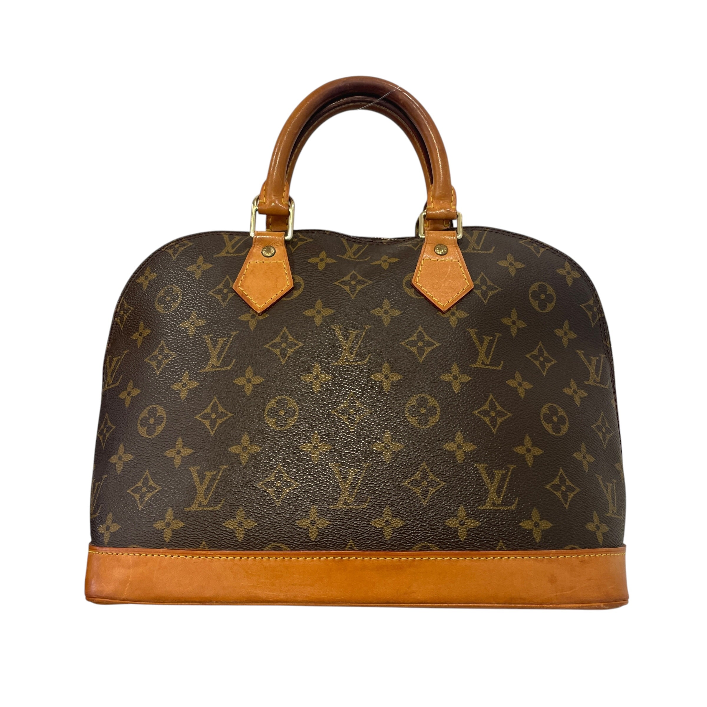 LOUIS VUITTON/Hand Bag/Monogram/Leather/BRW/3BHRVJC view 1