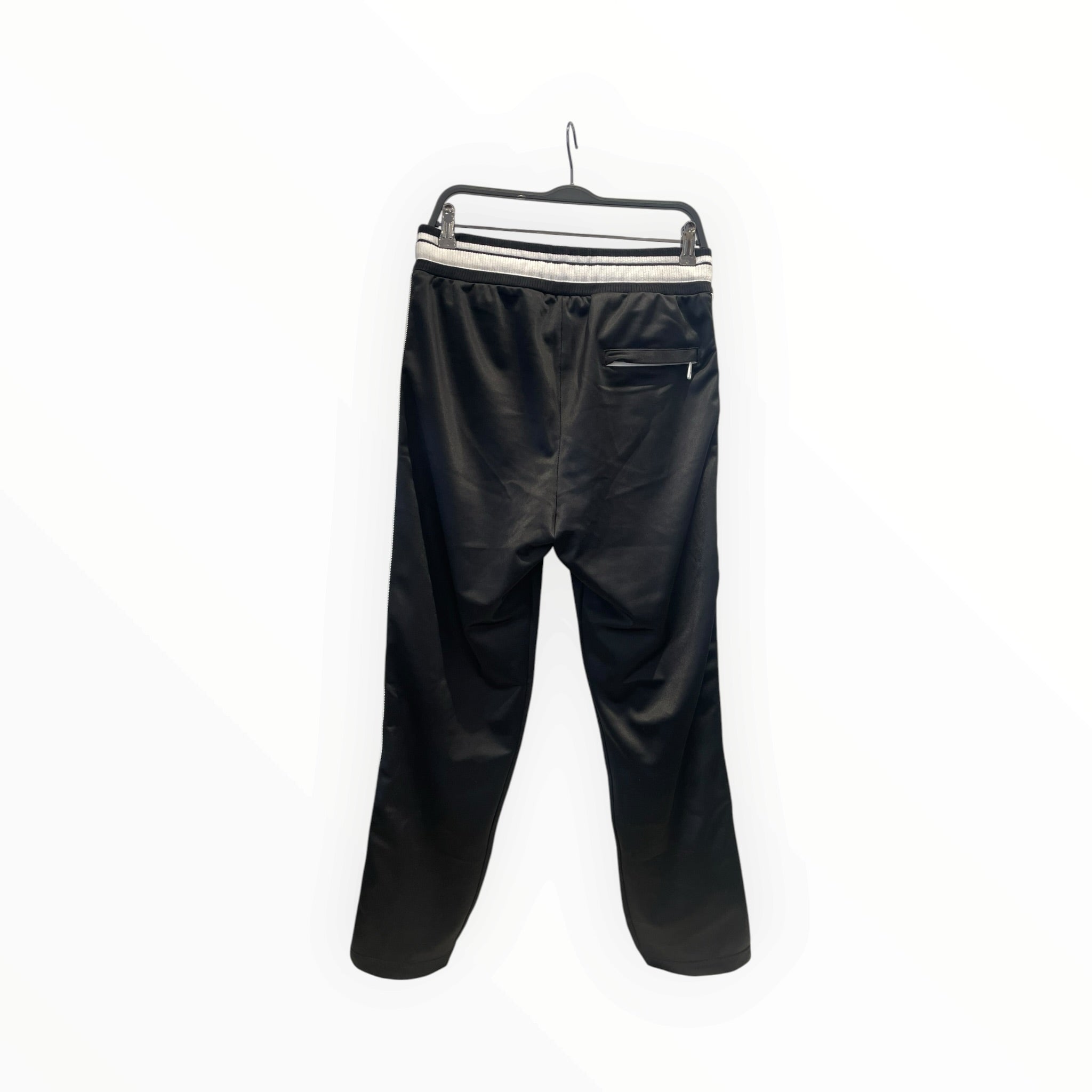 DOLCE&GABBANA/Pants/46/Polyester/BLK/TRACK TROUSERS view 2
