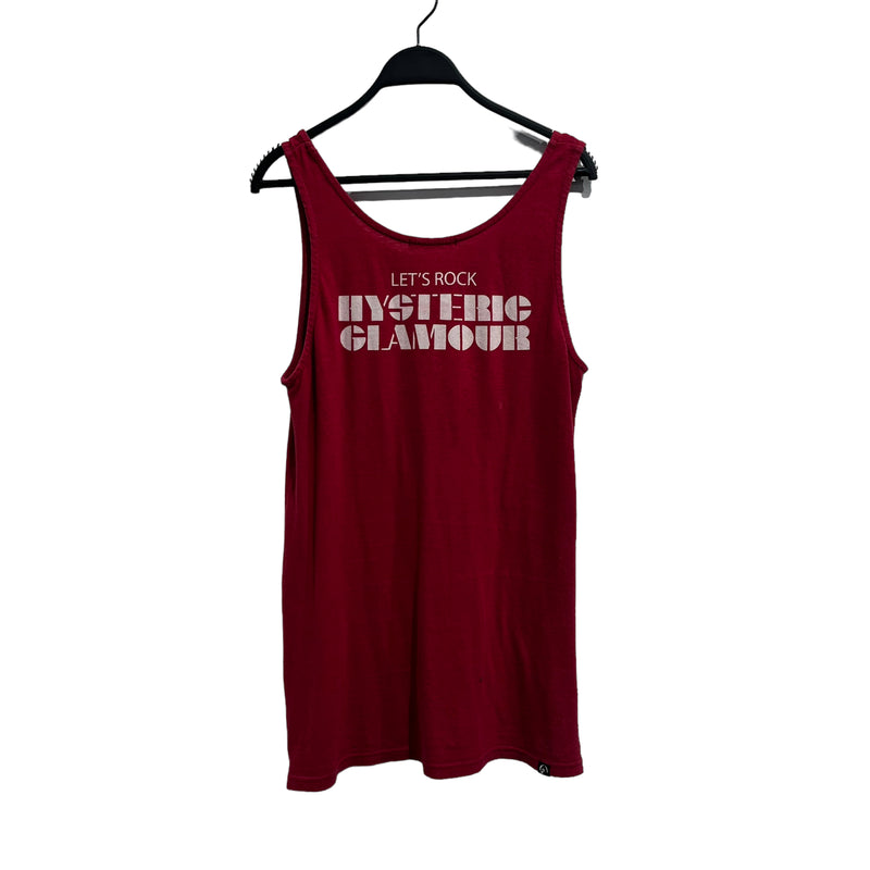 HYSTERIC GLAMOUR/Tank Top/Cotton/RED/