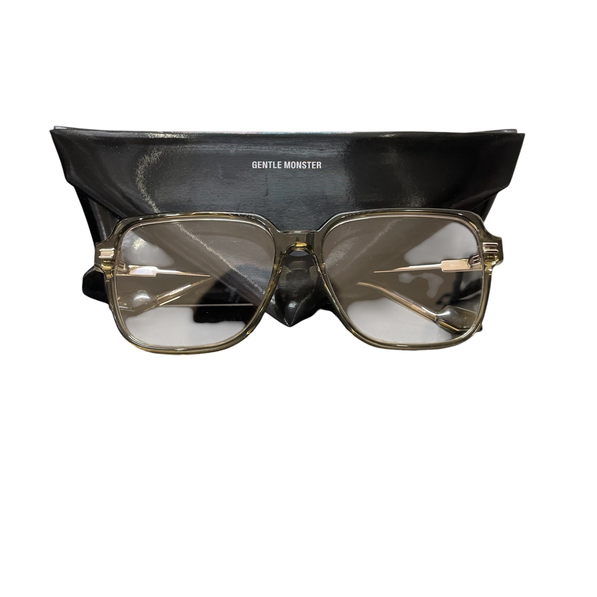 GENTLE MONSTER/Sunglasses/Plastic/GRN/Jeff KC1 view 3