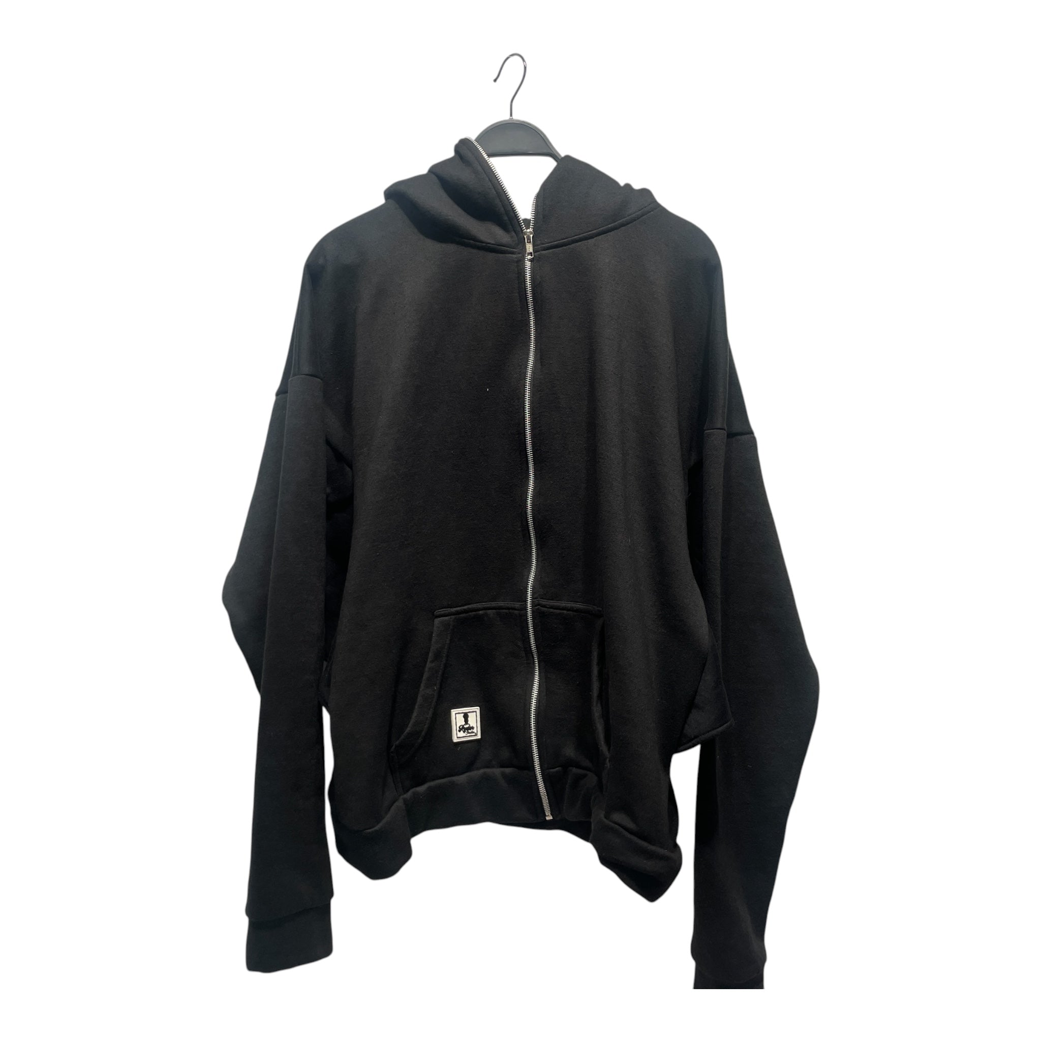 RYDER STUDIOS/Zip Up Hoodie/L/Cotton/BLK/ view 1
