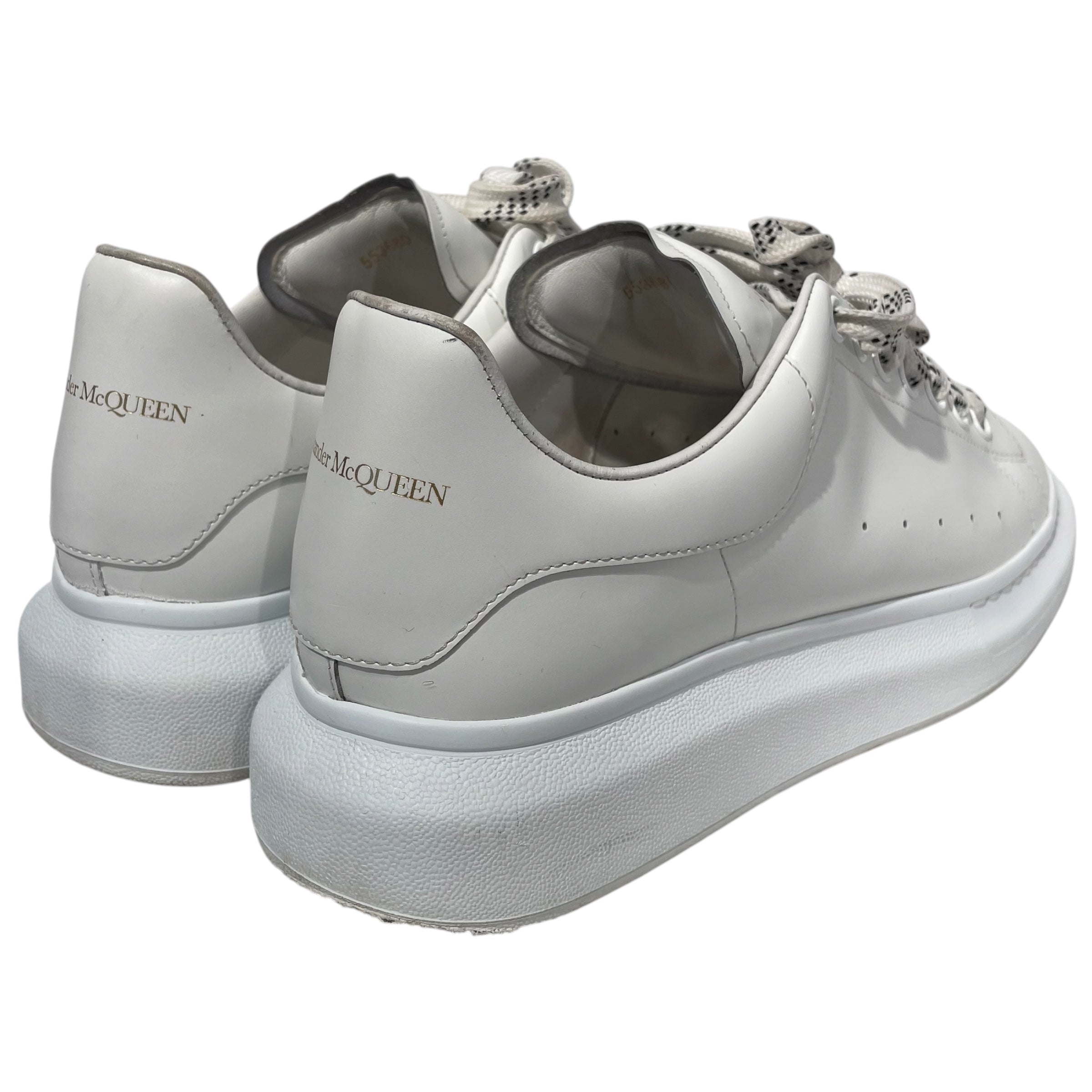 Alexander McQueen/Low-Sneakers/EU 44/Cotton/WHT/ view 2