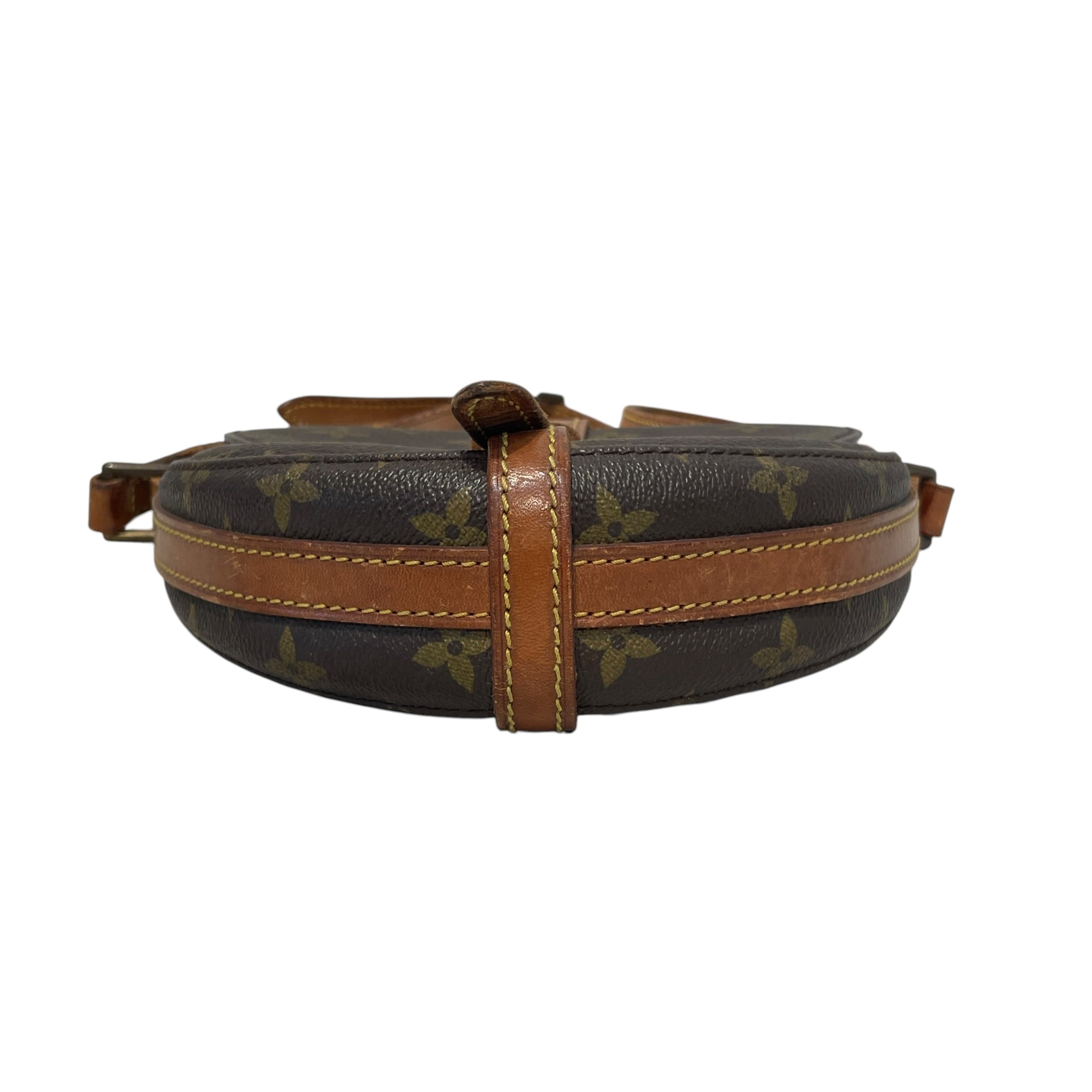 LOUIS VUITTON/Cross Body Bag/Monogram/Leather/BRW/Chantilly Pm view 3