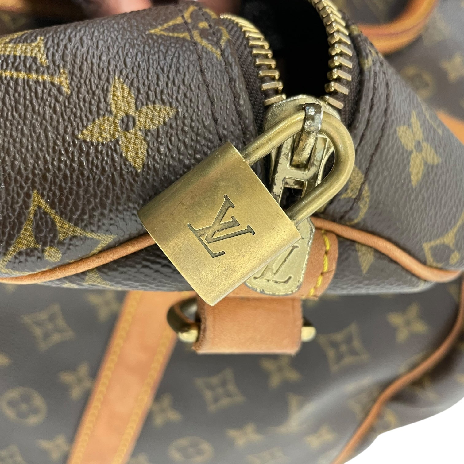 LOUIS VUITTON/Bag/Monogram/Leather/BRW/keep all 55 view 5