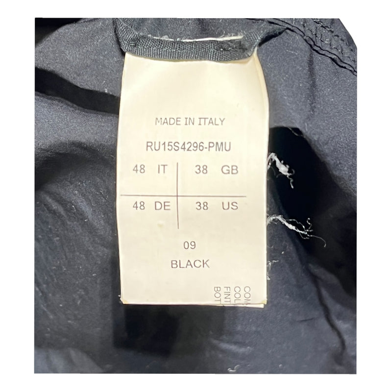 Rick Owens/LS Shirt/38/Cotton/BLK/