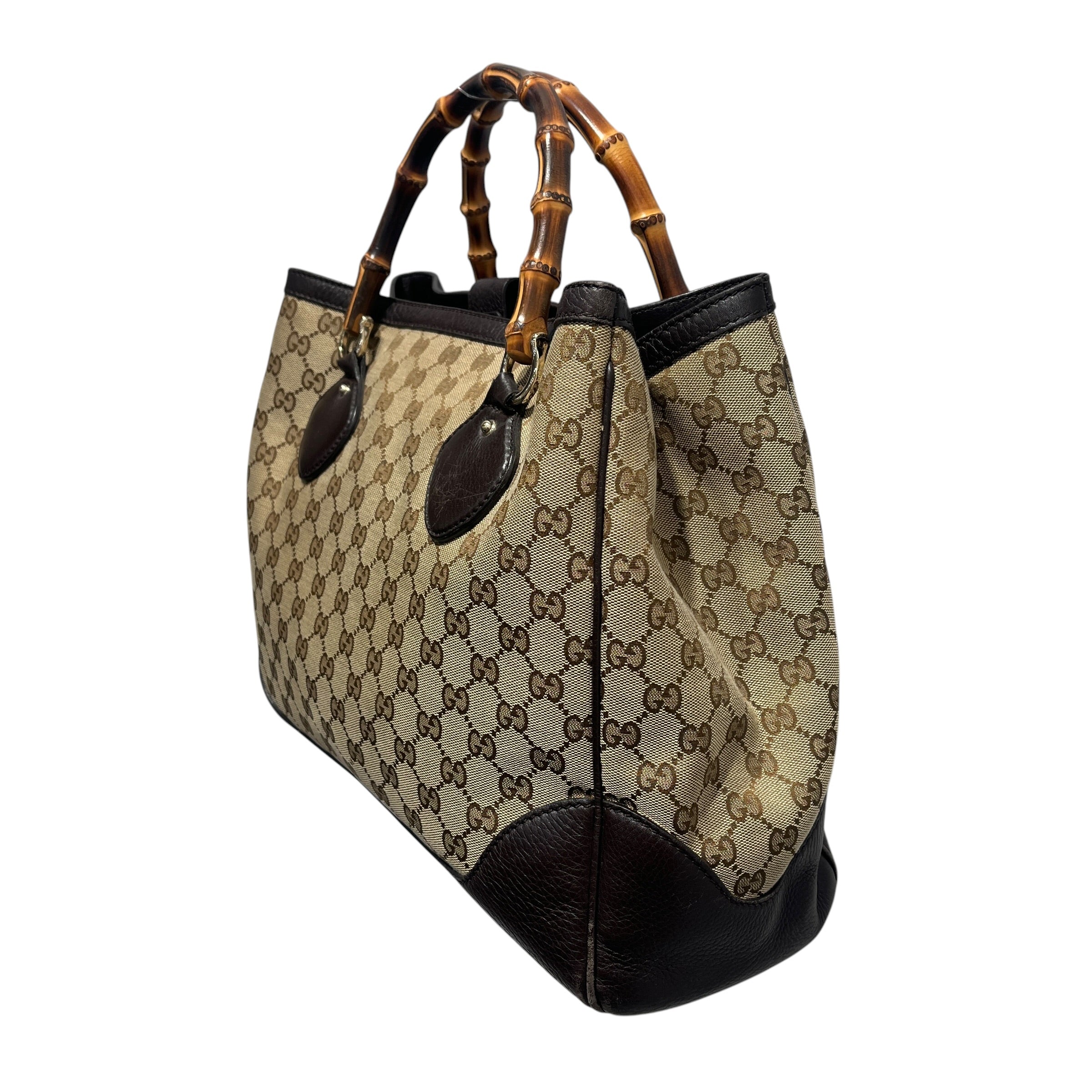 GUCCI/Tote Bag/Monogram/Cotton/BRW/diana tote 282317 203998 view 9