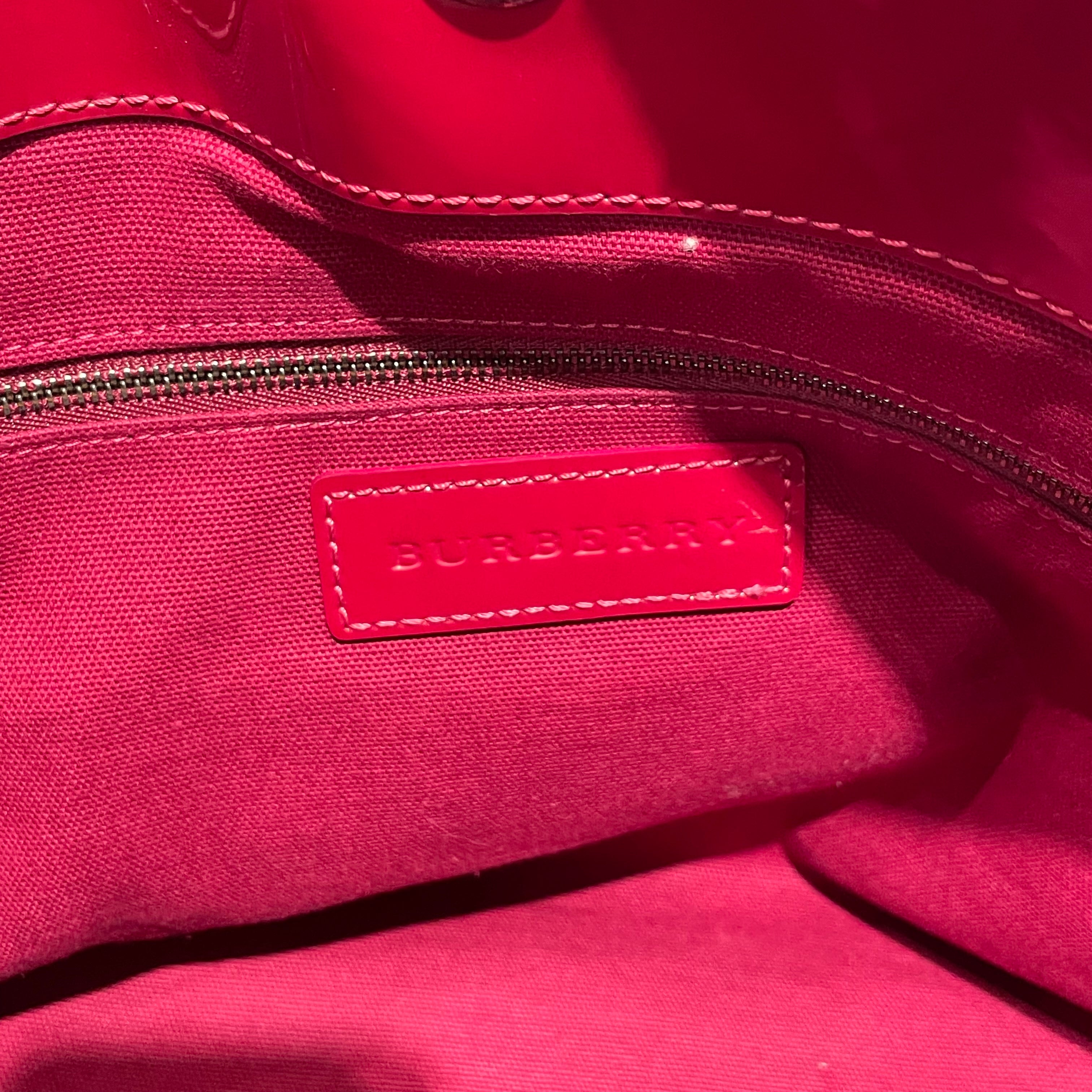 BURBERRY/Bag/Plaid/PNK/raspberry gradient supernova view 5