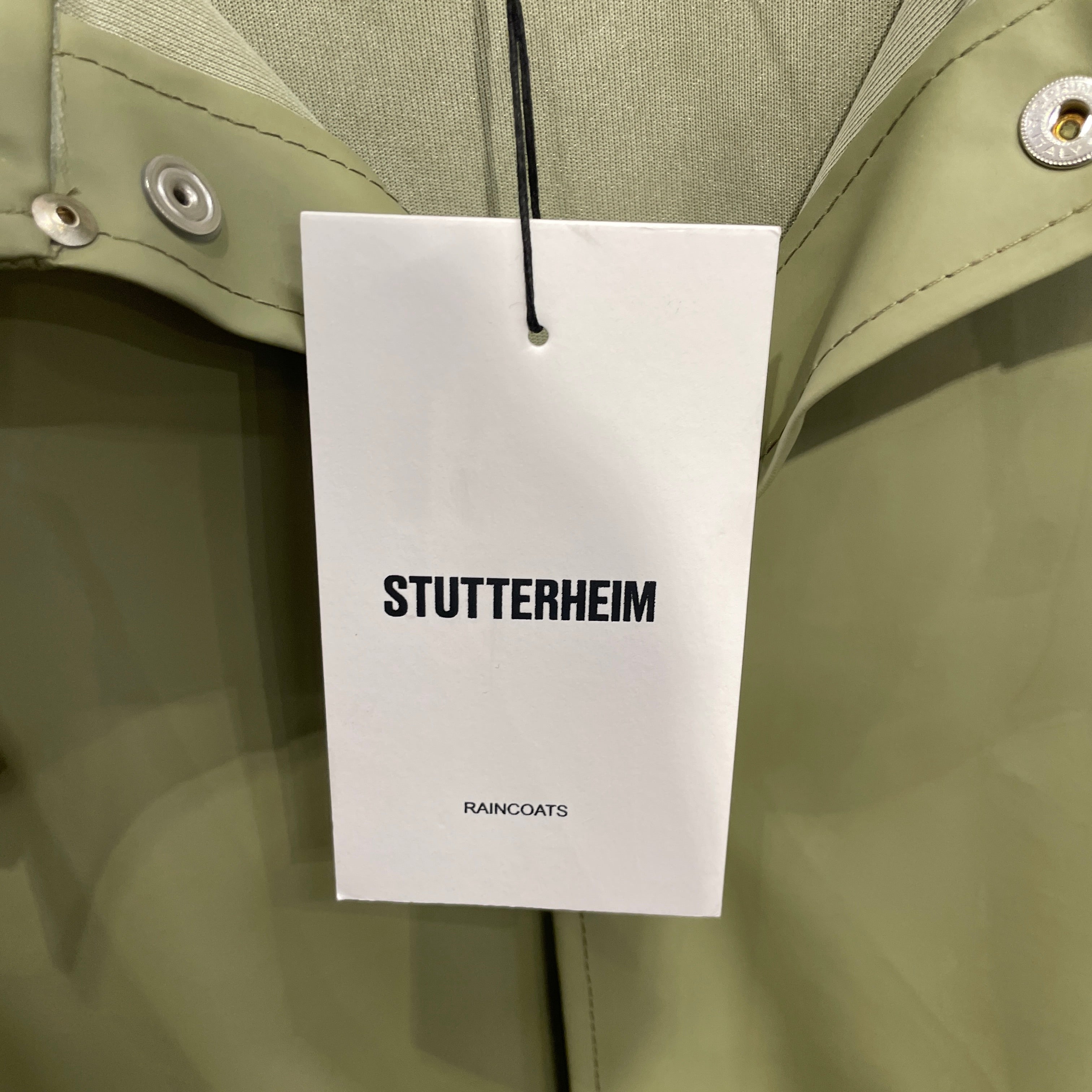 STUTTERHEIM/Jacket/S/Polyester/GRN/OLIVE GRN RAIN JACKET view 5