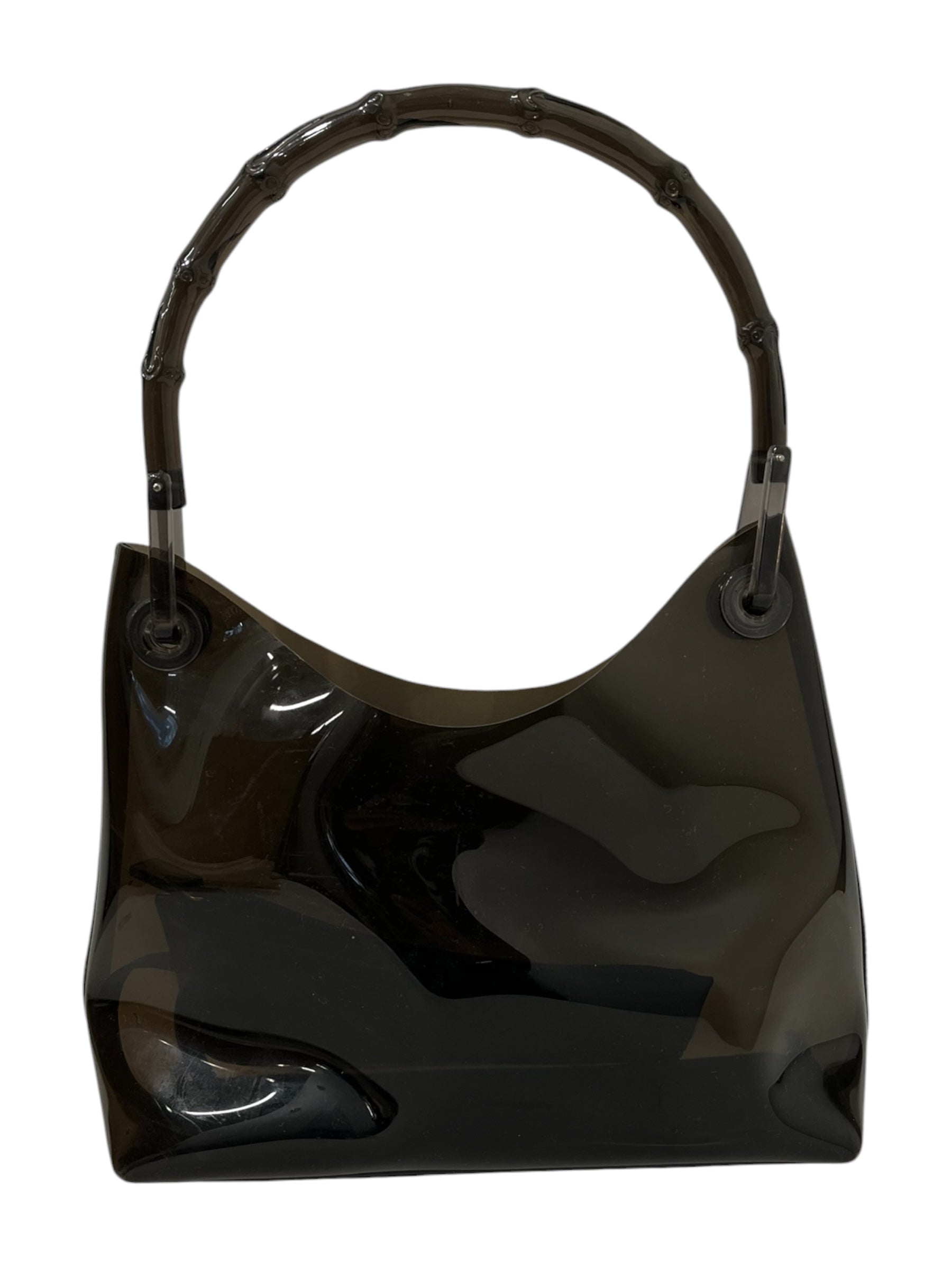 GUCCI/Bag/BLK/NYMPHAEA PLASIC BAG view 2