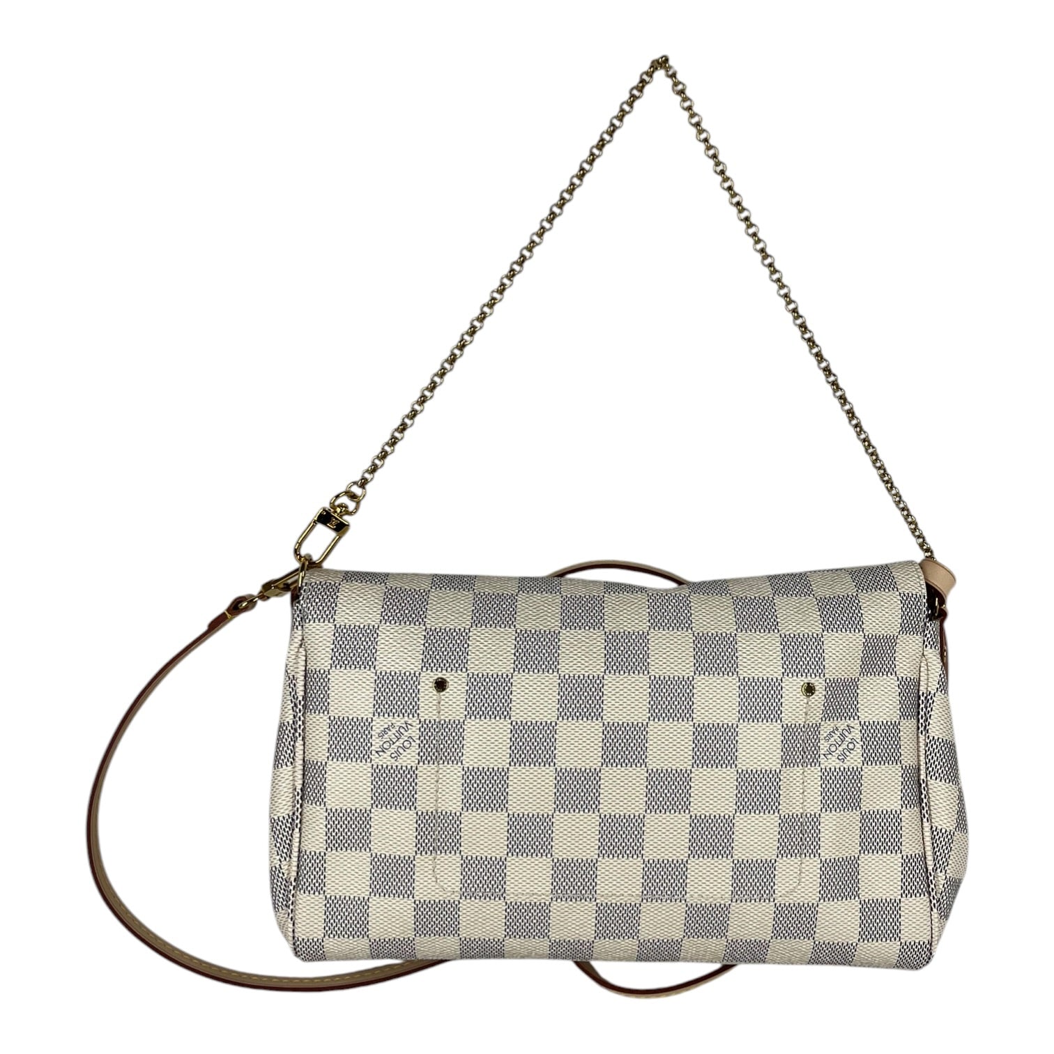 LOUIS VUITTON/Cross Body Bag/Leather/CRM/FAVORITE BAG view 2