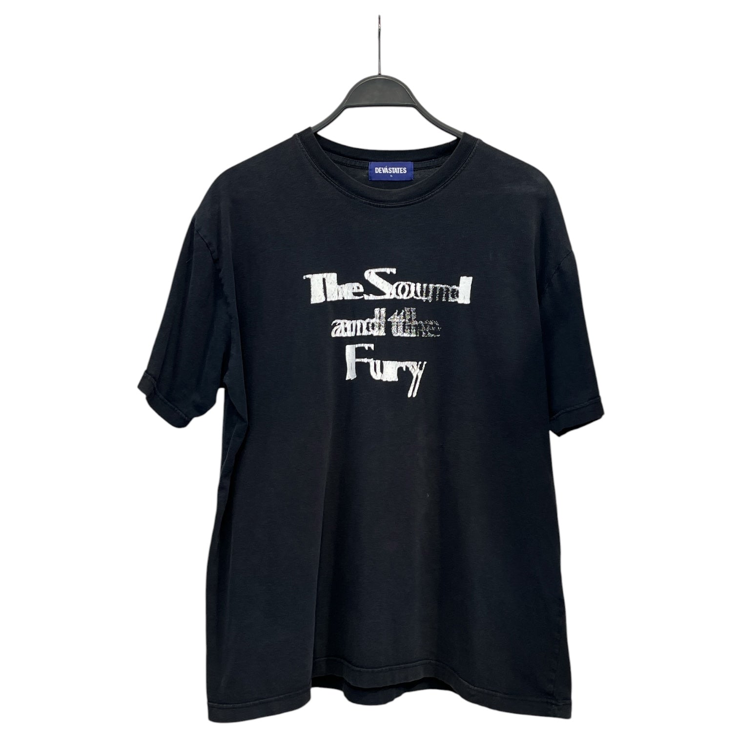 devastates/T-Shirt/XL/Cotton/BLK/"the sound and the fury" view 1