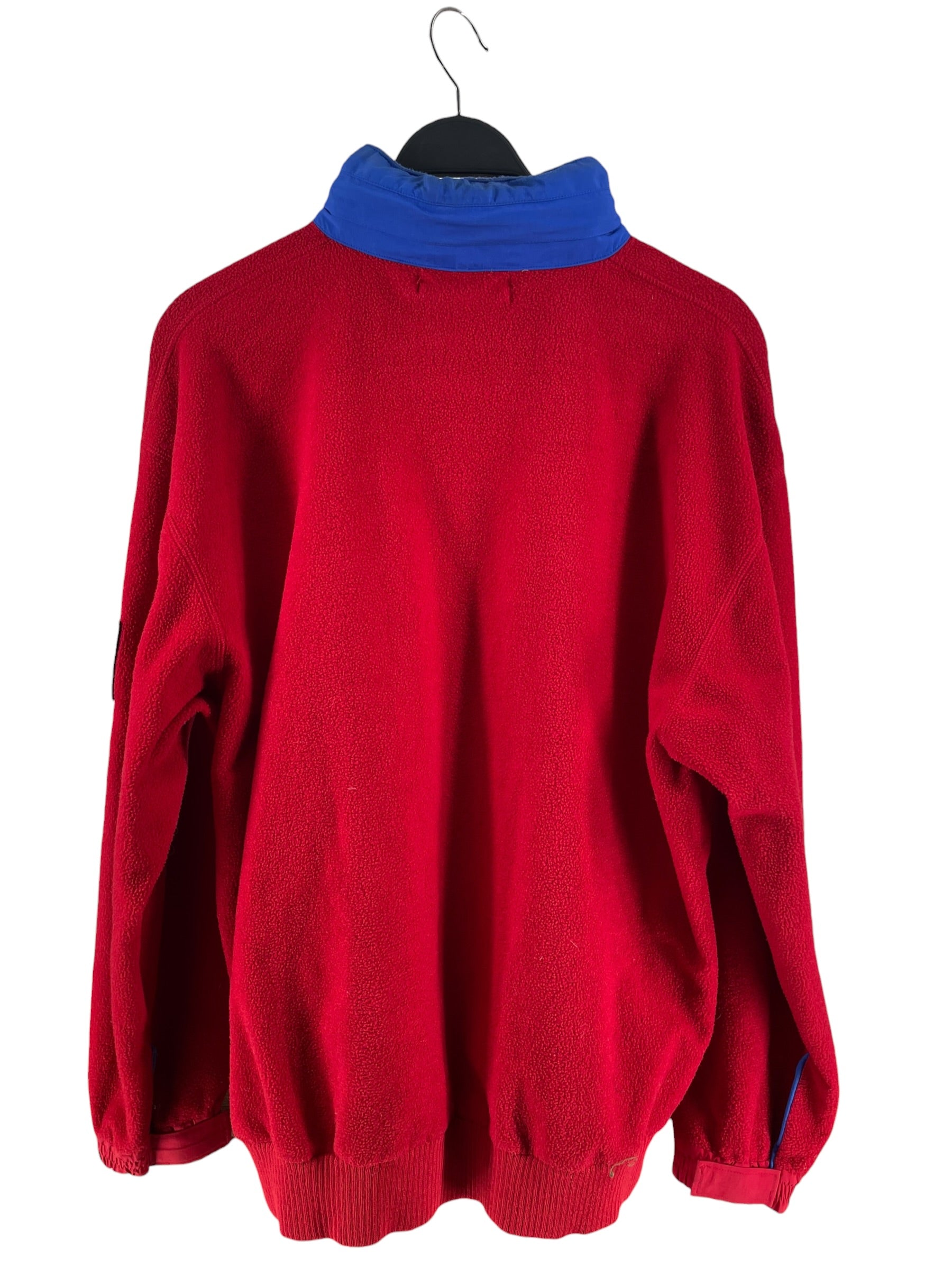 POLO RALPH LAUREN/Fleece Jkt/M/Polyester/RED/VTG 90S POLO RL SUPERMAN FLEEC view 2